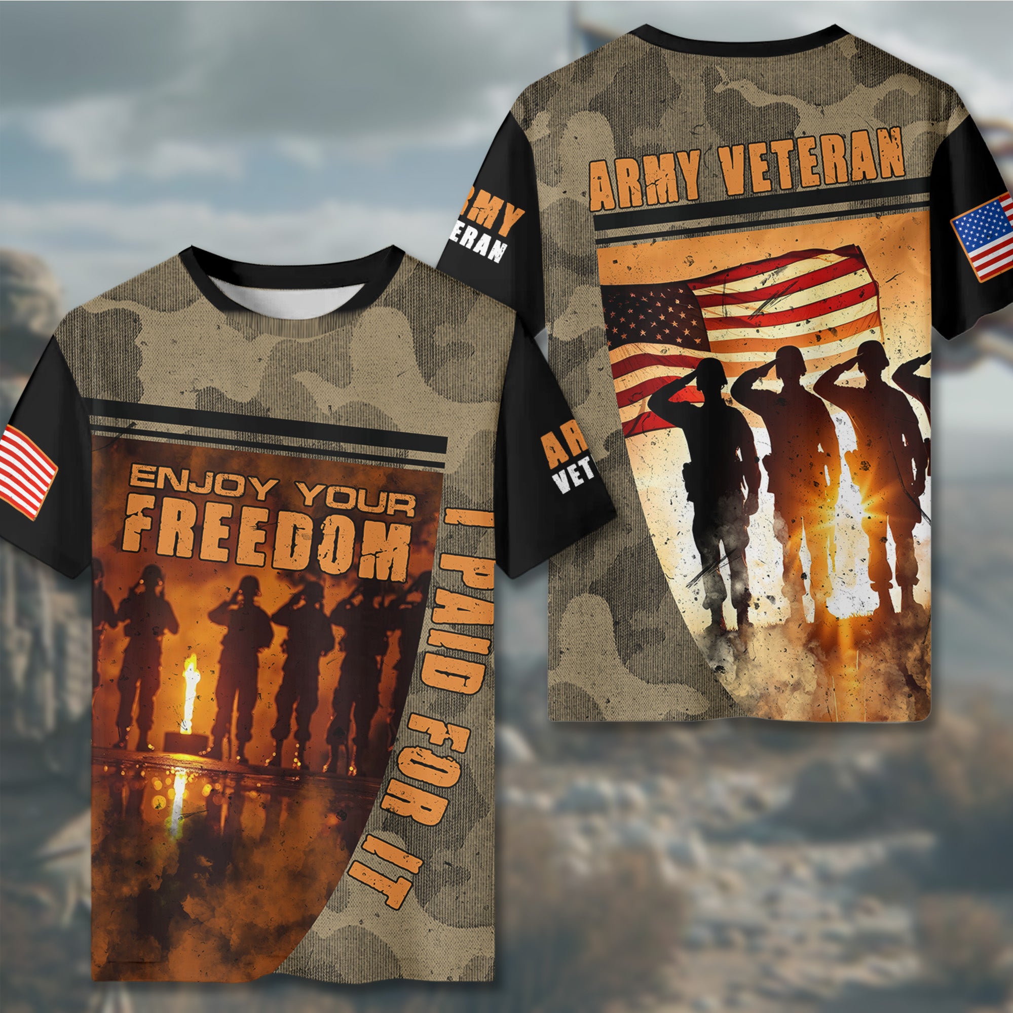 Enjoy Your Freedom I Paid All-over Print T-Shirt