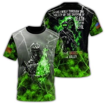 As I Walk Through the All-over Print T-Shirt