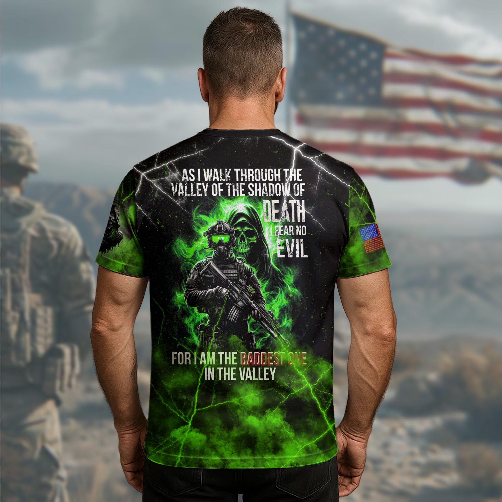 As I Walk Through the All-over Print T-Shirt