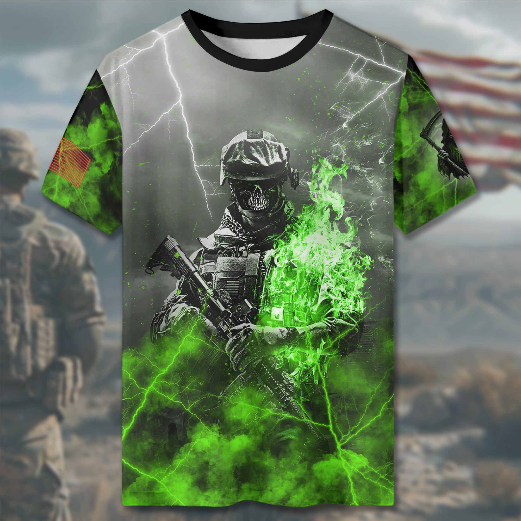 As I Walk Through the All-over Print T-Shirt