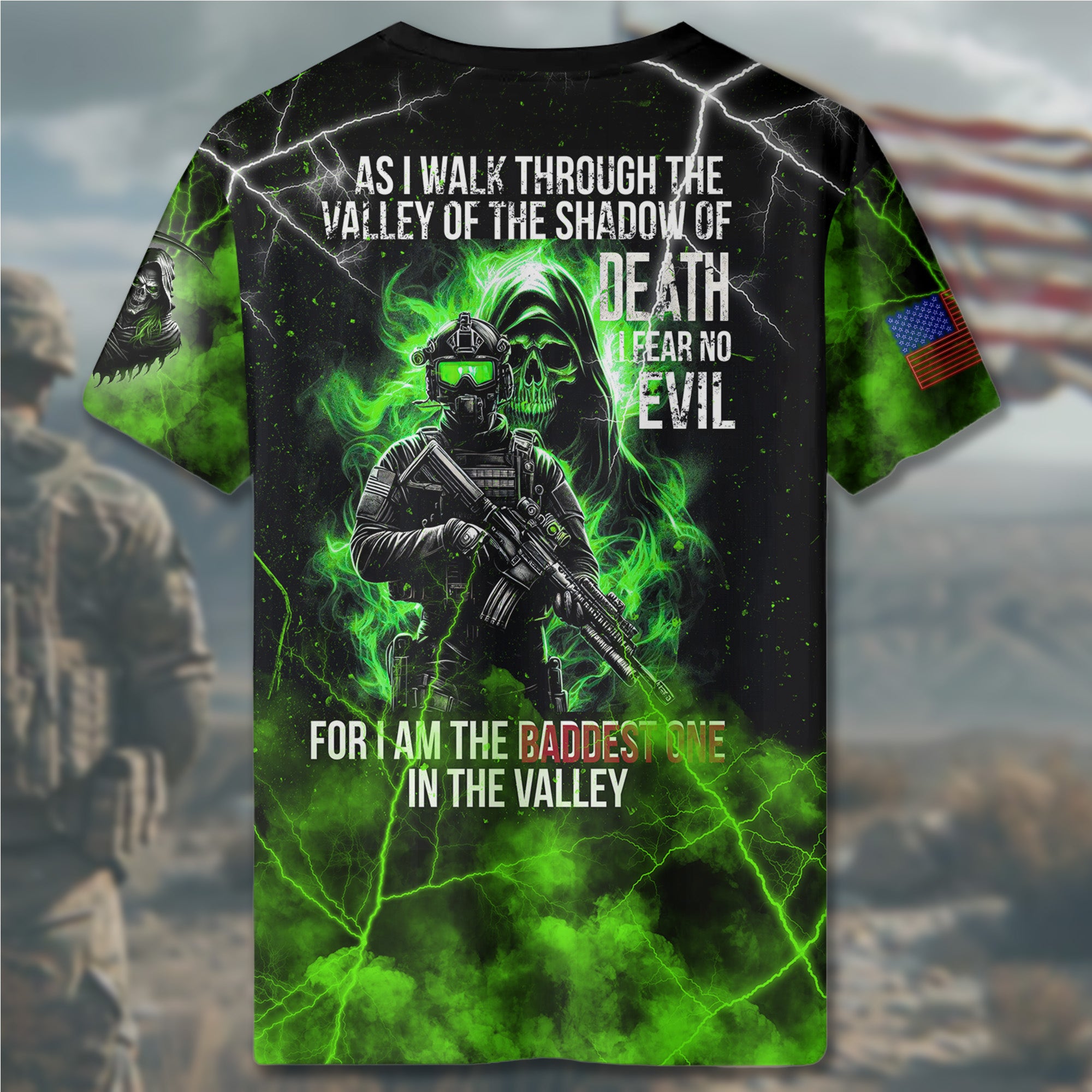 As I Walk Through the All-over Print T-Shirt