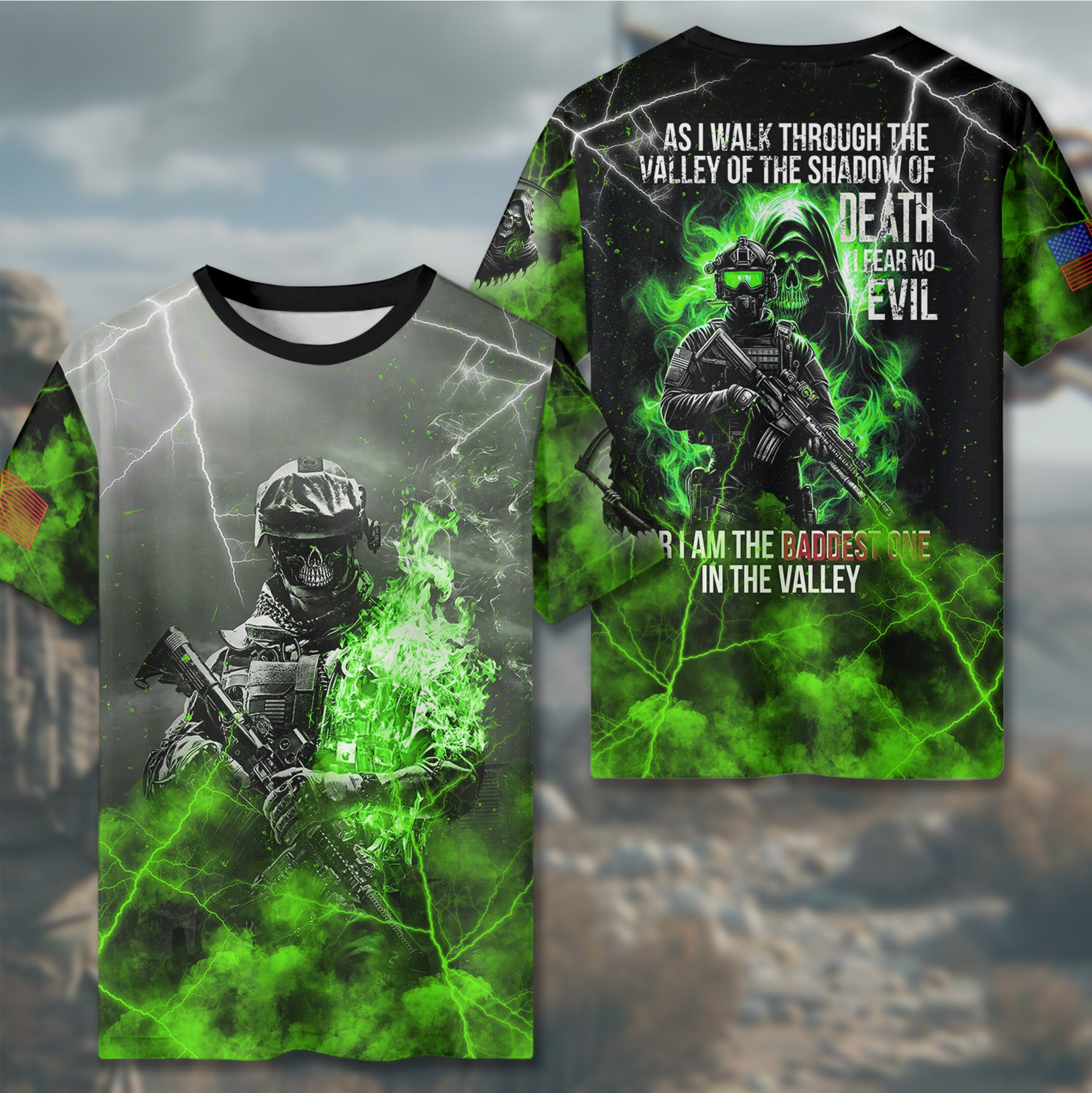 As I Walk Through the All-over Print T-Shirt