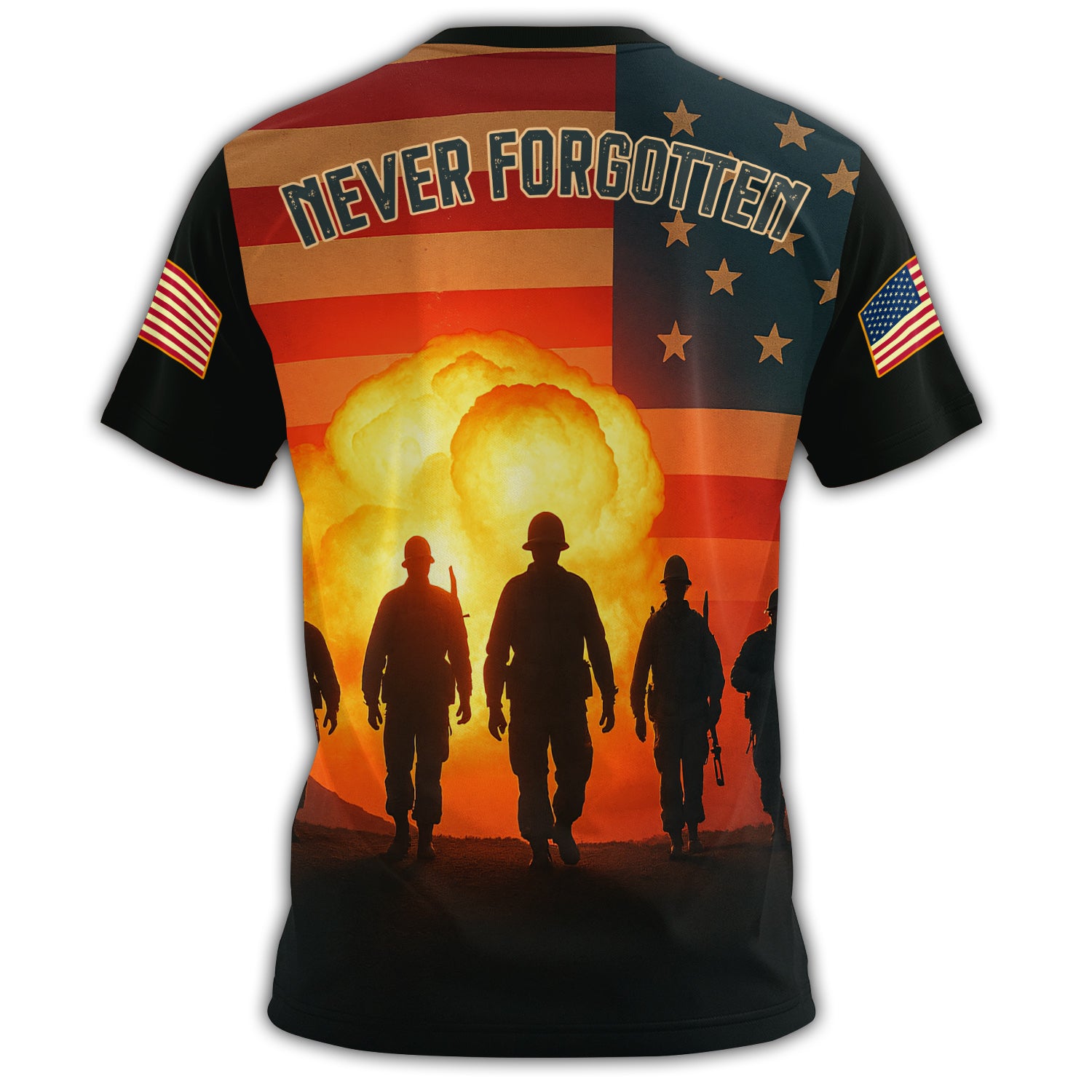 In Memory of Many Never All-over Print T-Shirt