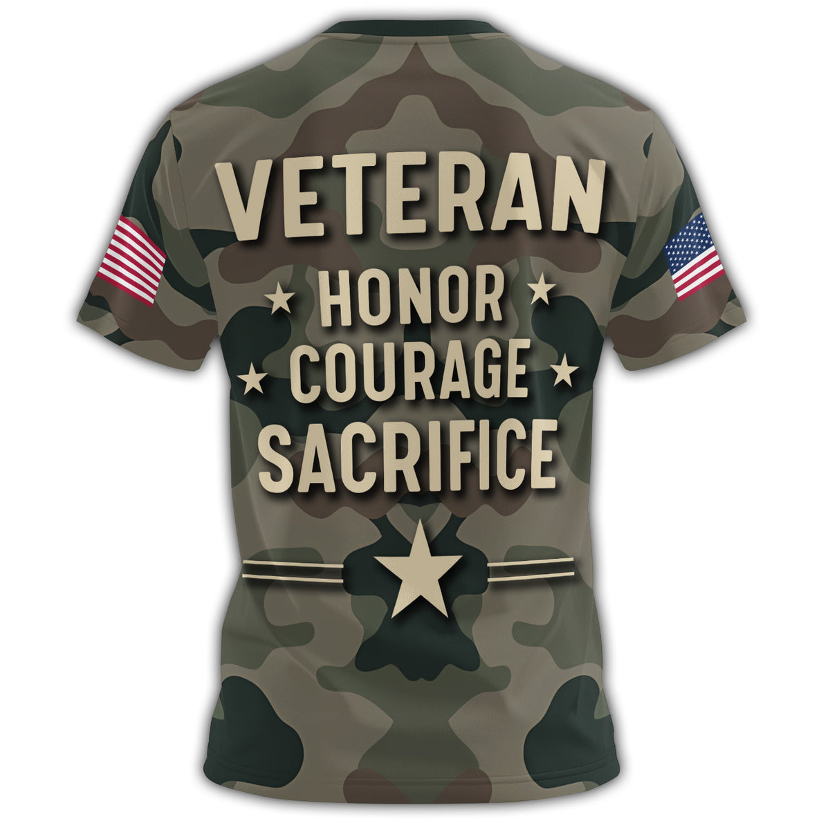 I Am a Veteran Like My All-over Print T-Shirt