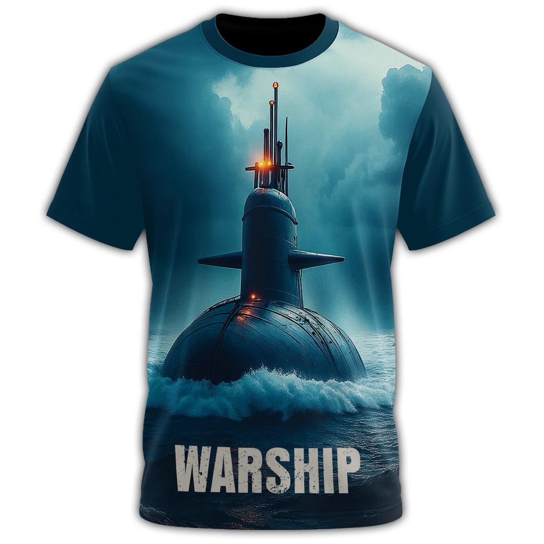 Warship Navy Strength All-over Print T-Shirt