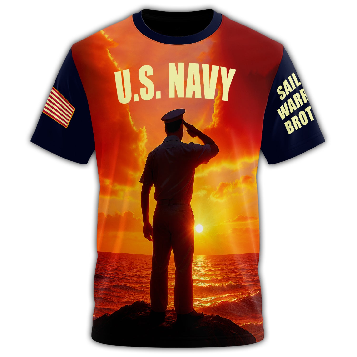 U.S. Navy We Were Sailors All-over Print T-Shirt Secondary image