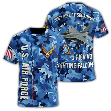 Proudly Supporting the U.S. Air Force All-over Print T-Shirt