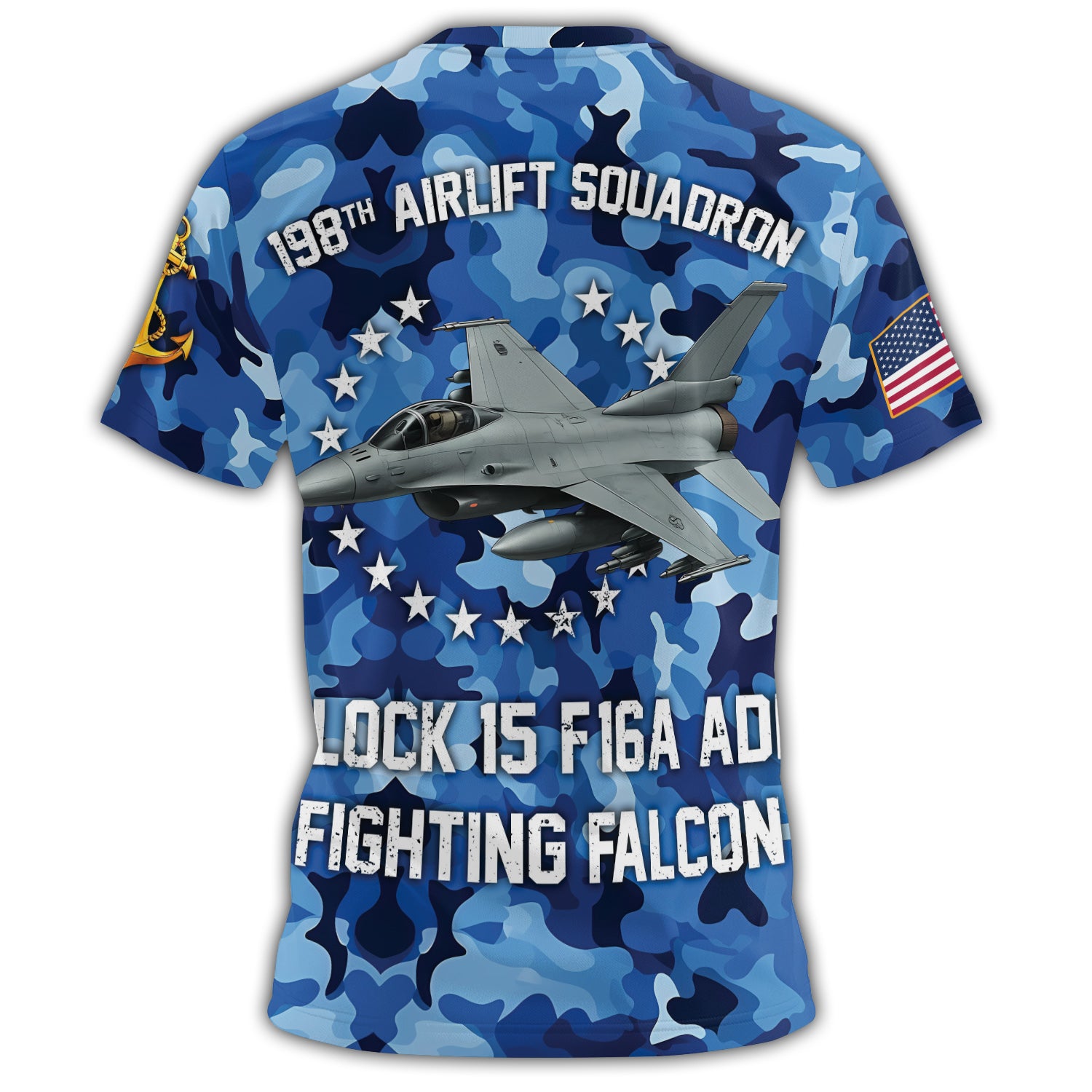 Proudly Supporting the U.S. Air Force All-over Print T-Shirt