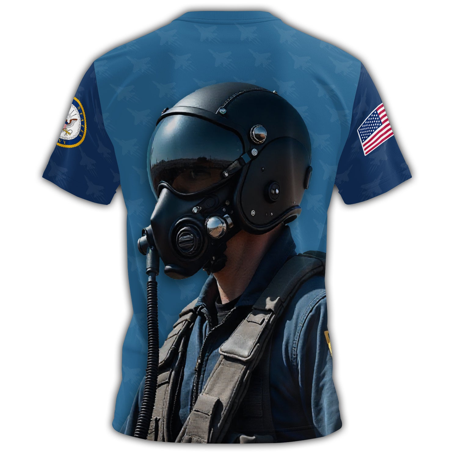 Blue Angels Precision in All-over Print T-Shirt
