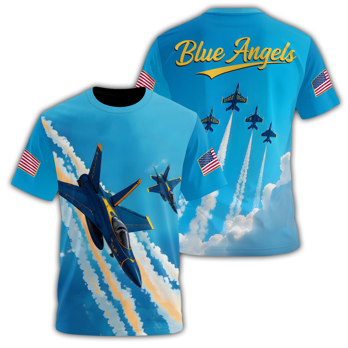 Blue Angels U.S. Navy All-over Print T-Shirt Main image