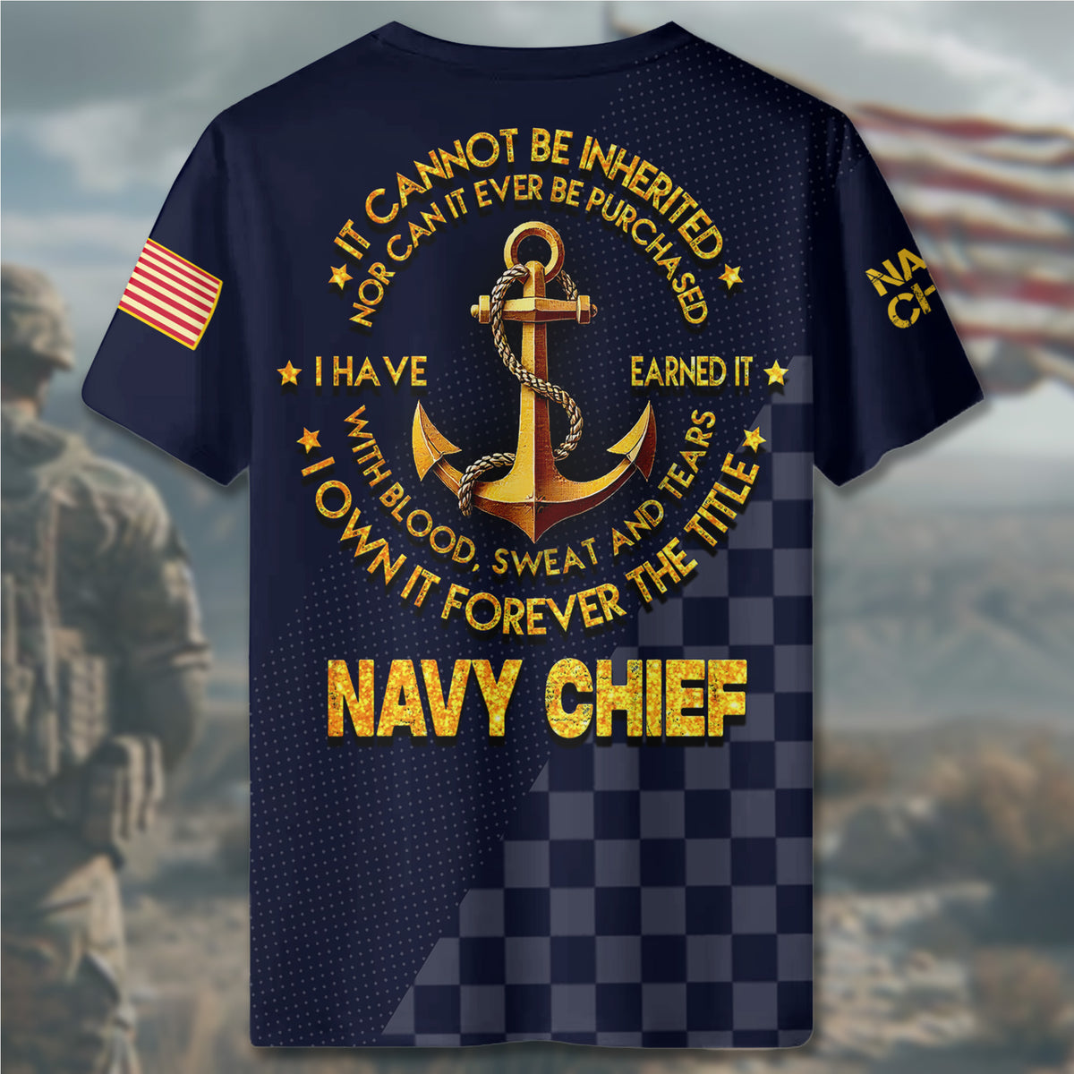 It Cannot Be Inherited or All-over Print T-Shirt