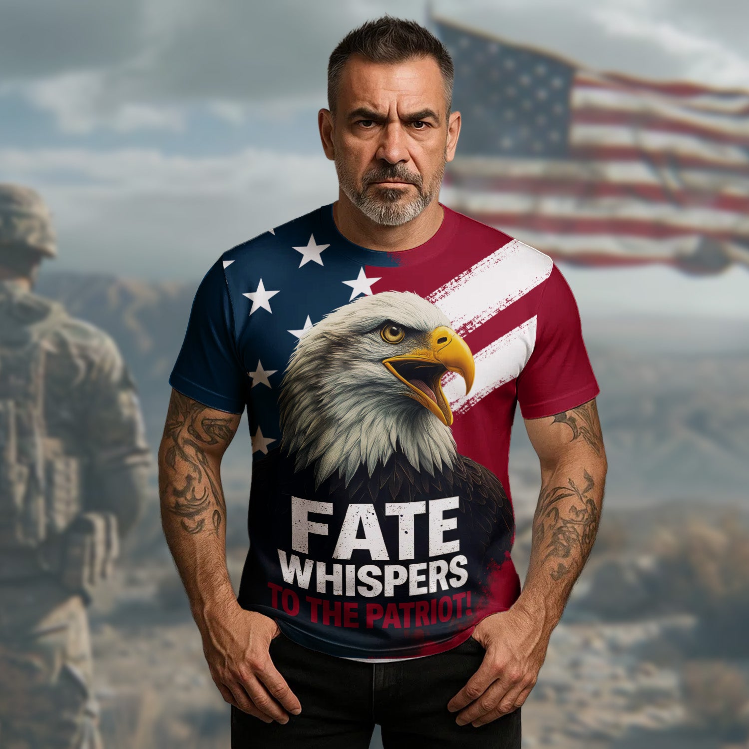 Fate Whispers to the All-over Print T-Shirt Secondary image