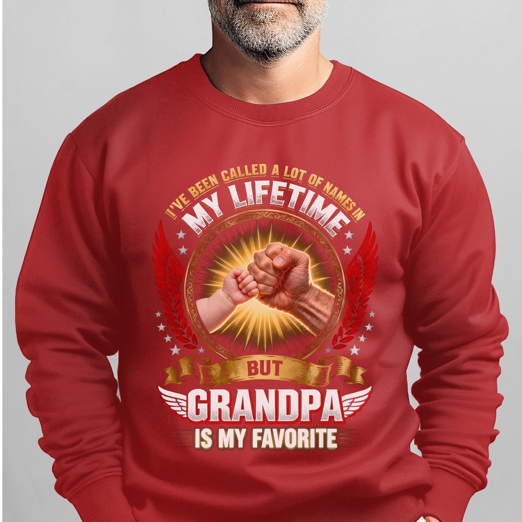 I've Been Called a Lot of Names in My Lifetime Grandpa Is My Favorite Proud US Military Veteran Sweatshirt