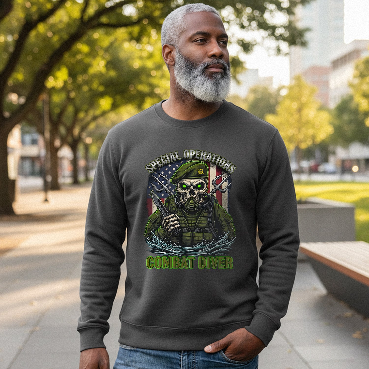Special Operations Combat Diver Proud Sweatshirt