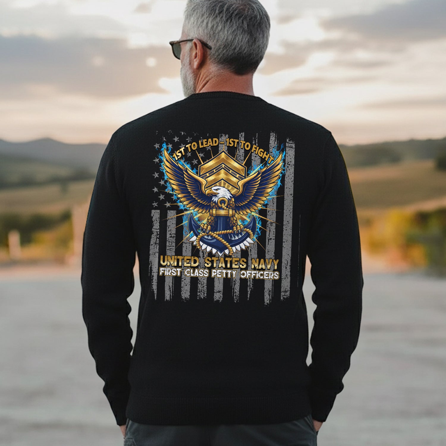 1st to Lead 1st to Fight United States Sweatshirt