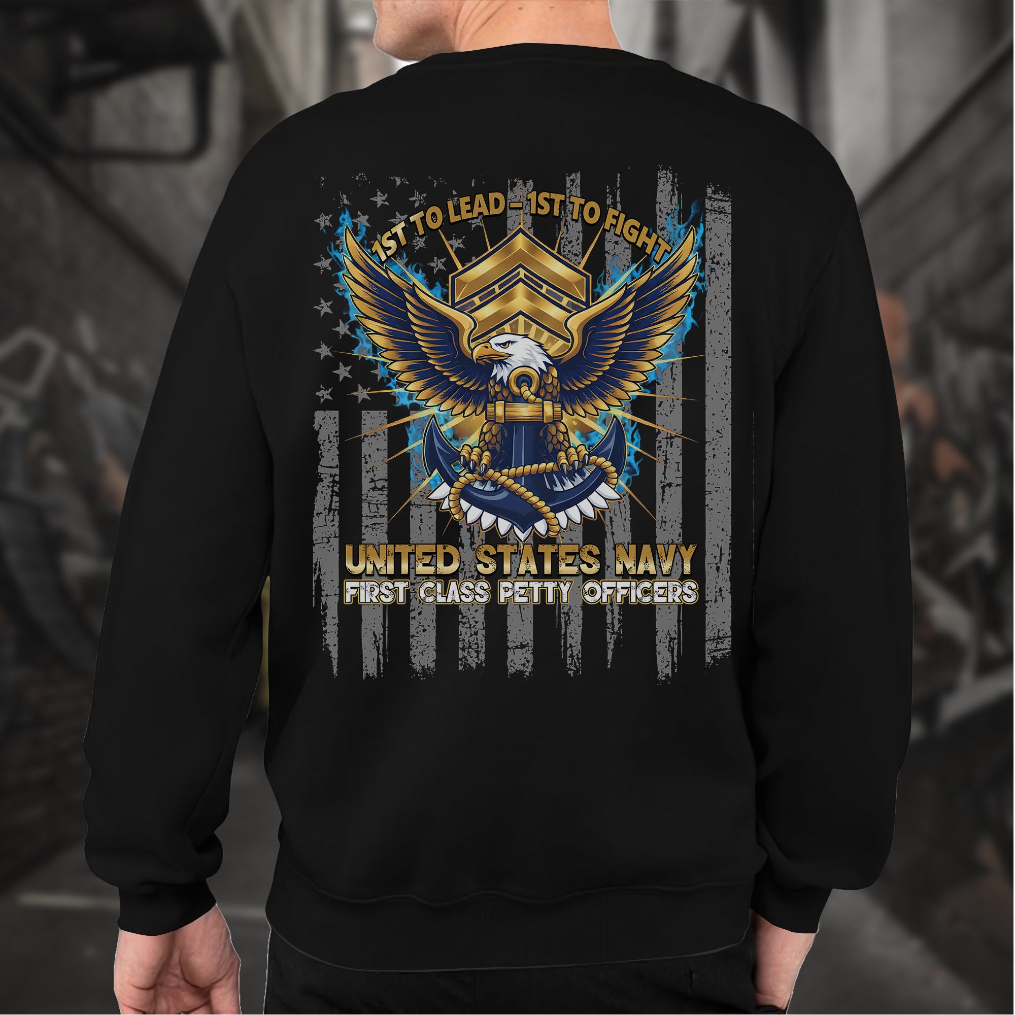 1st to Lead 1st to Fight United States Sweatshirt