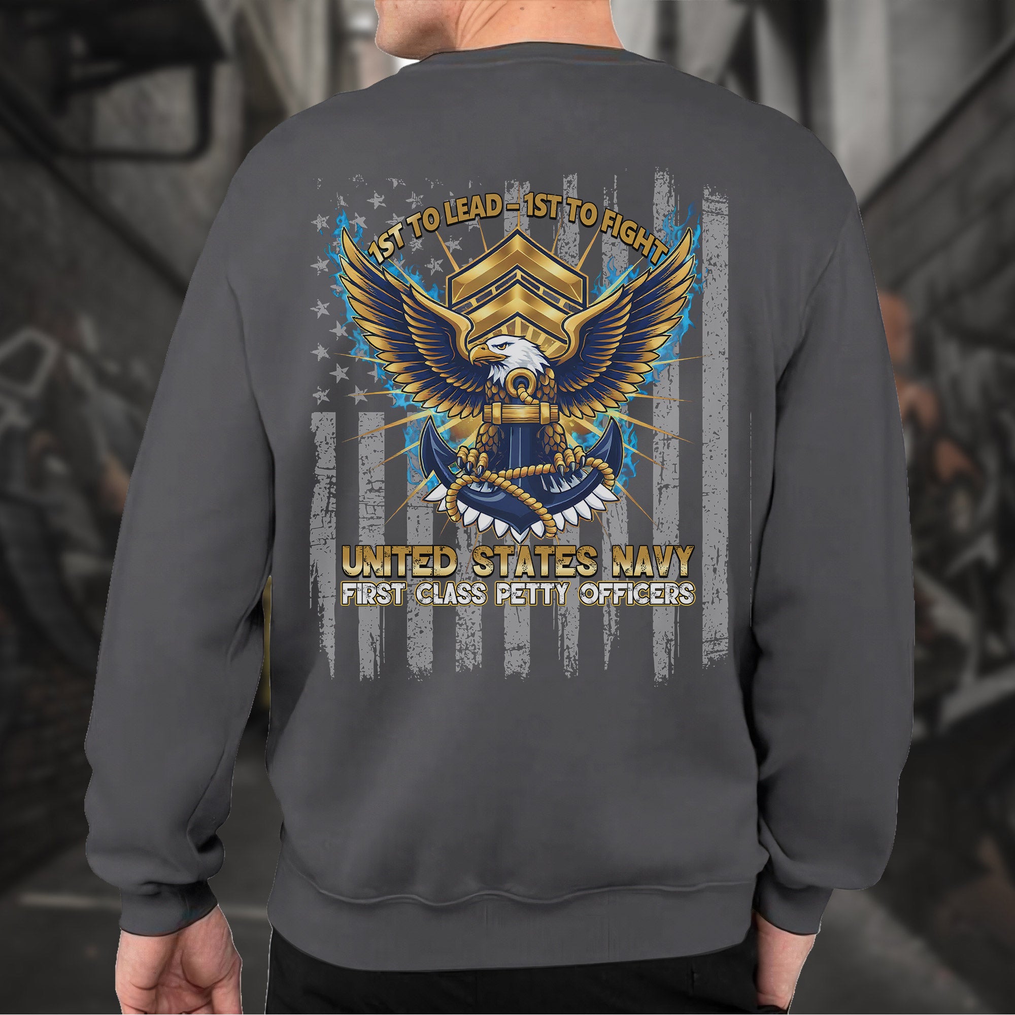1st to Lead 1st to Fight United States Sweatshirt