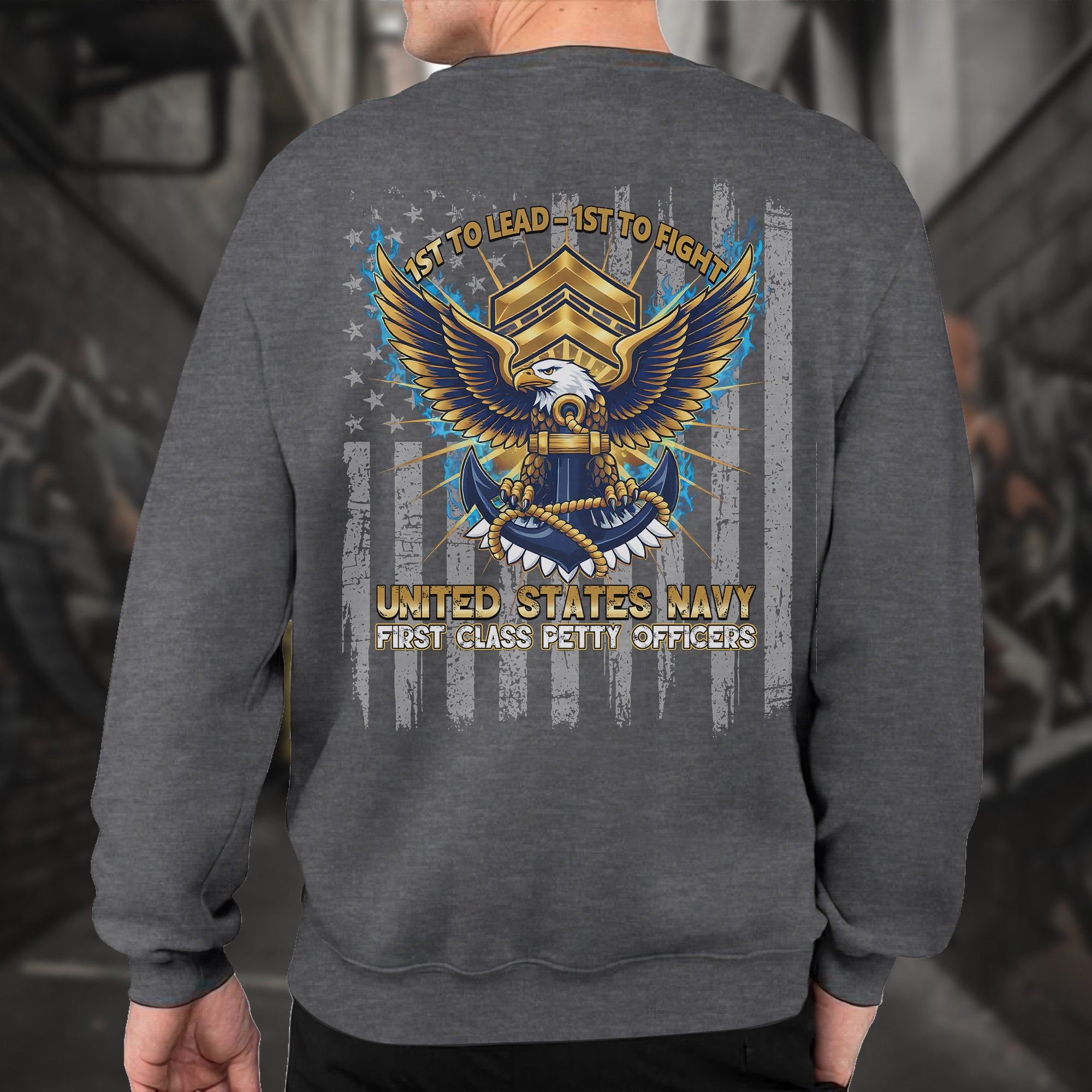 1st to Lead 1st to Fight United States Sweatshirt