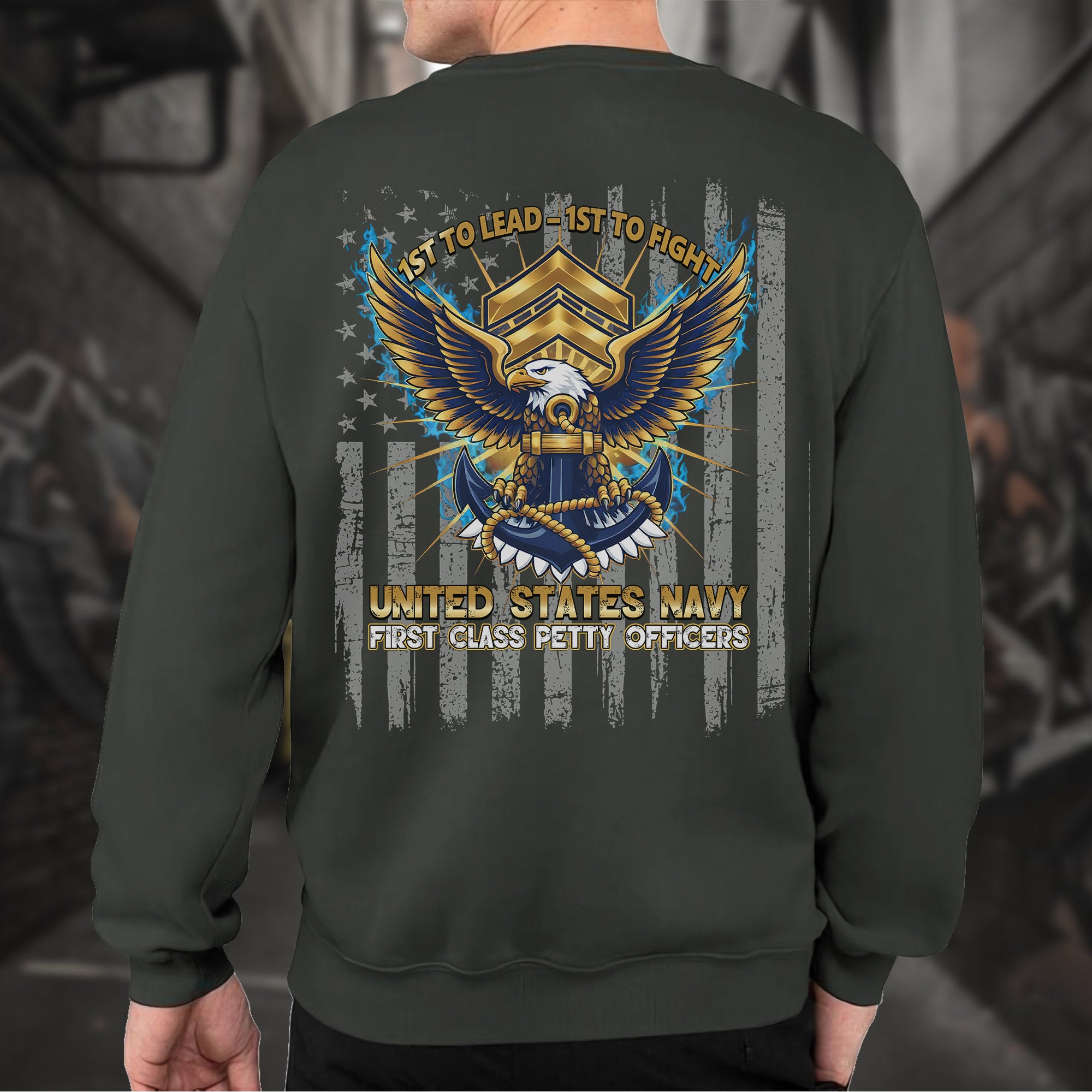 1st to Lead 1st to Fight United States Sweatshirt