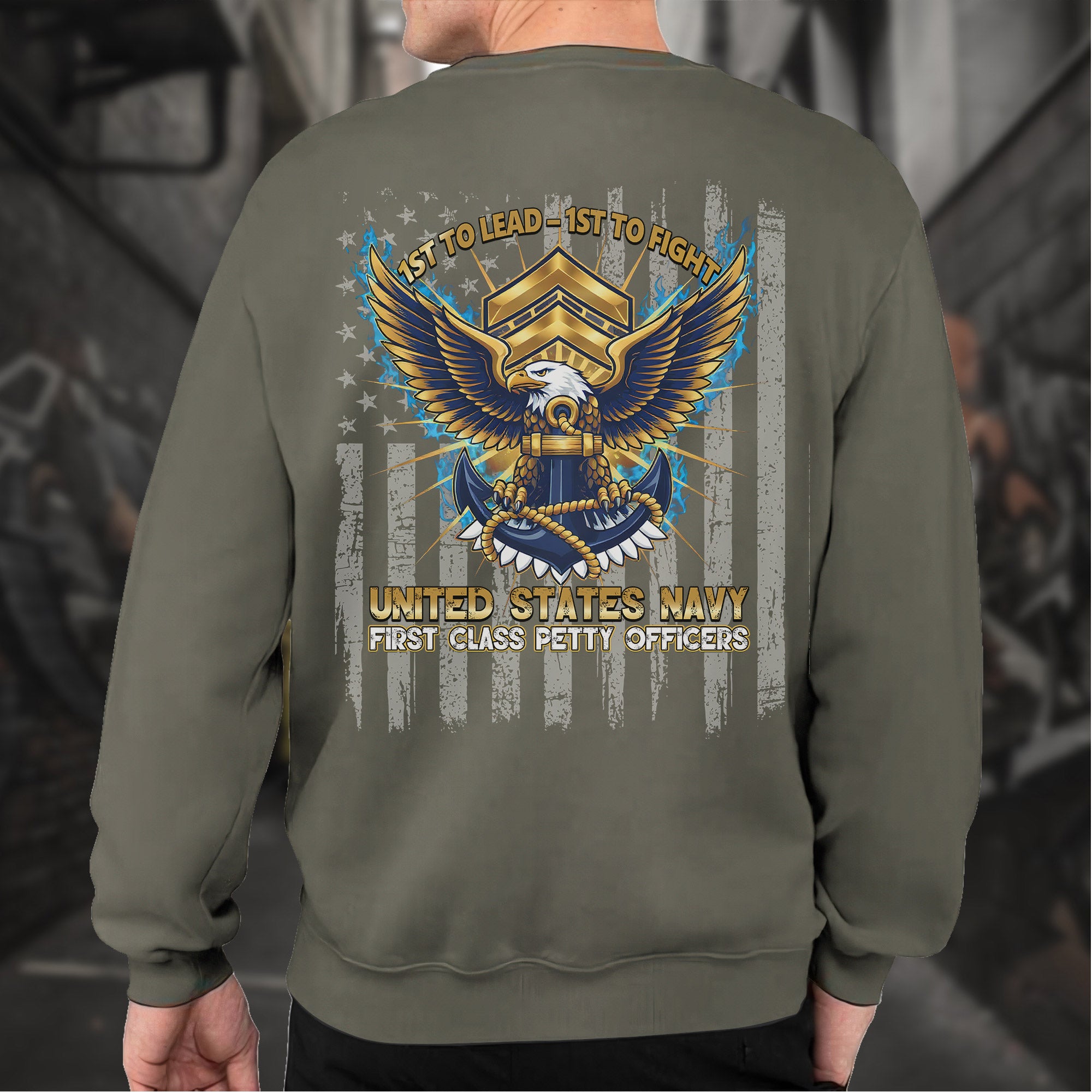 1st to Lead 1st to Fight United States Sweatshirt