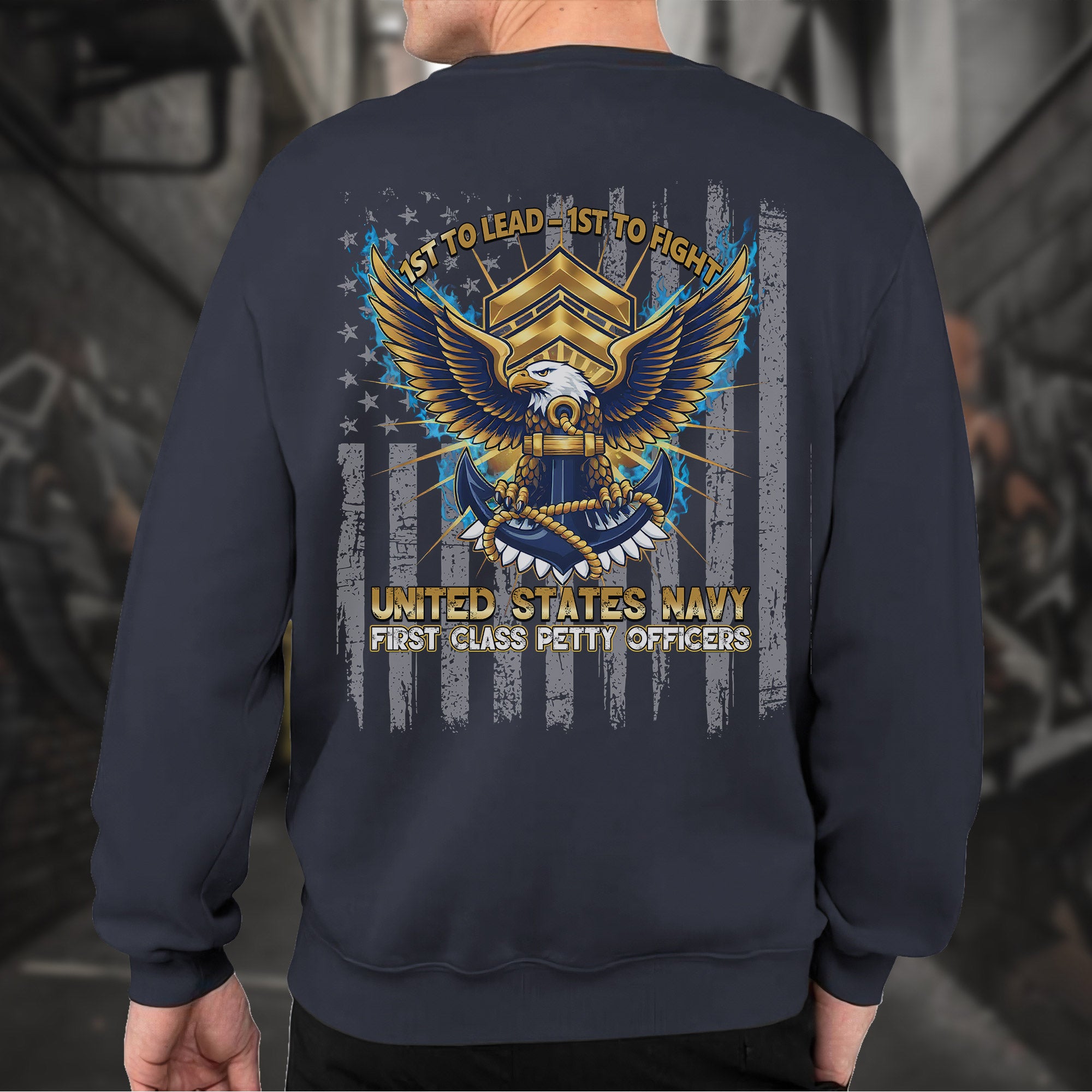 1st to Lead 1st to Fight United States Sweatshirt