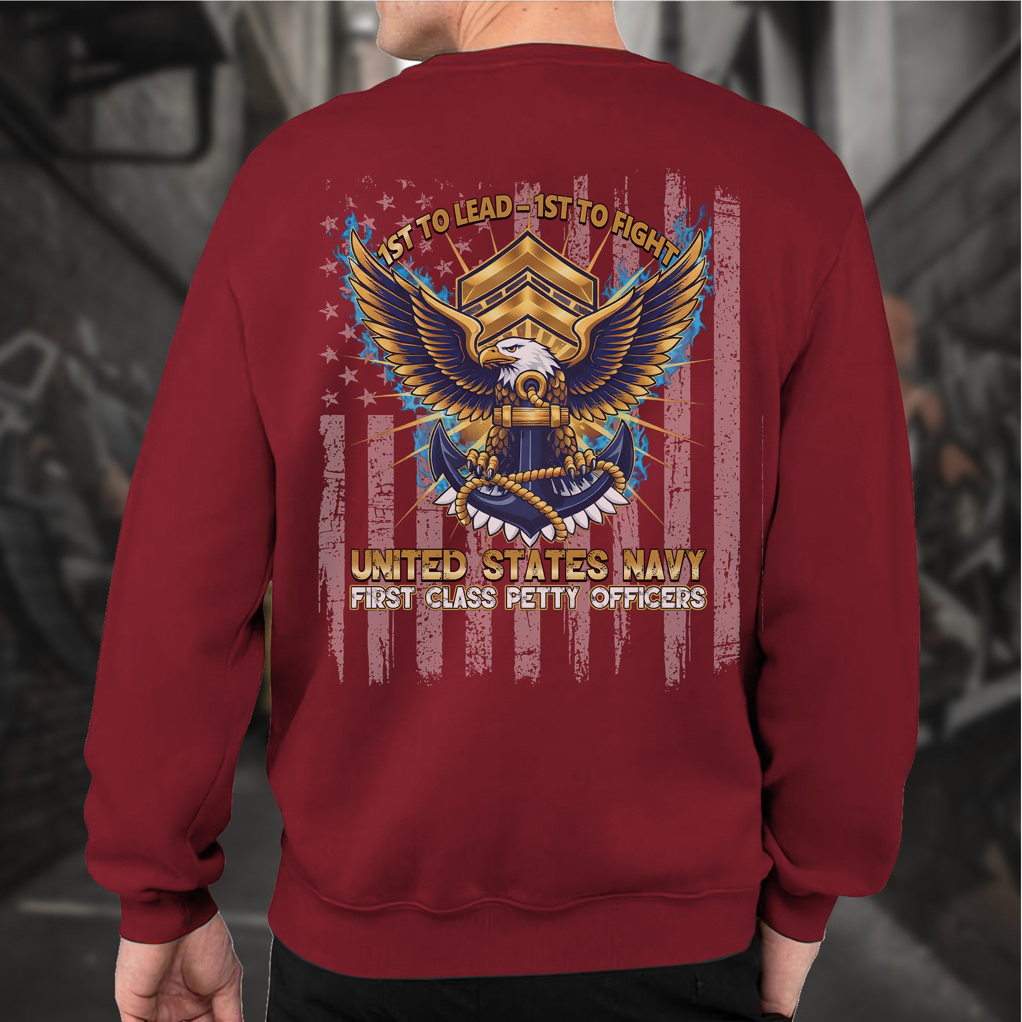 1st to Lead 1st to Fight United States Sweatshirt