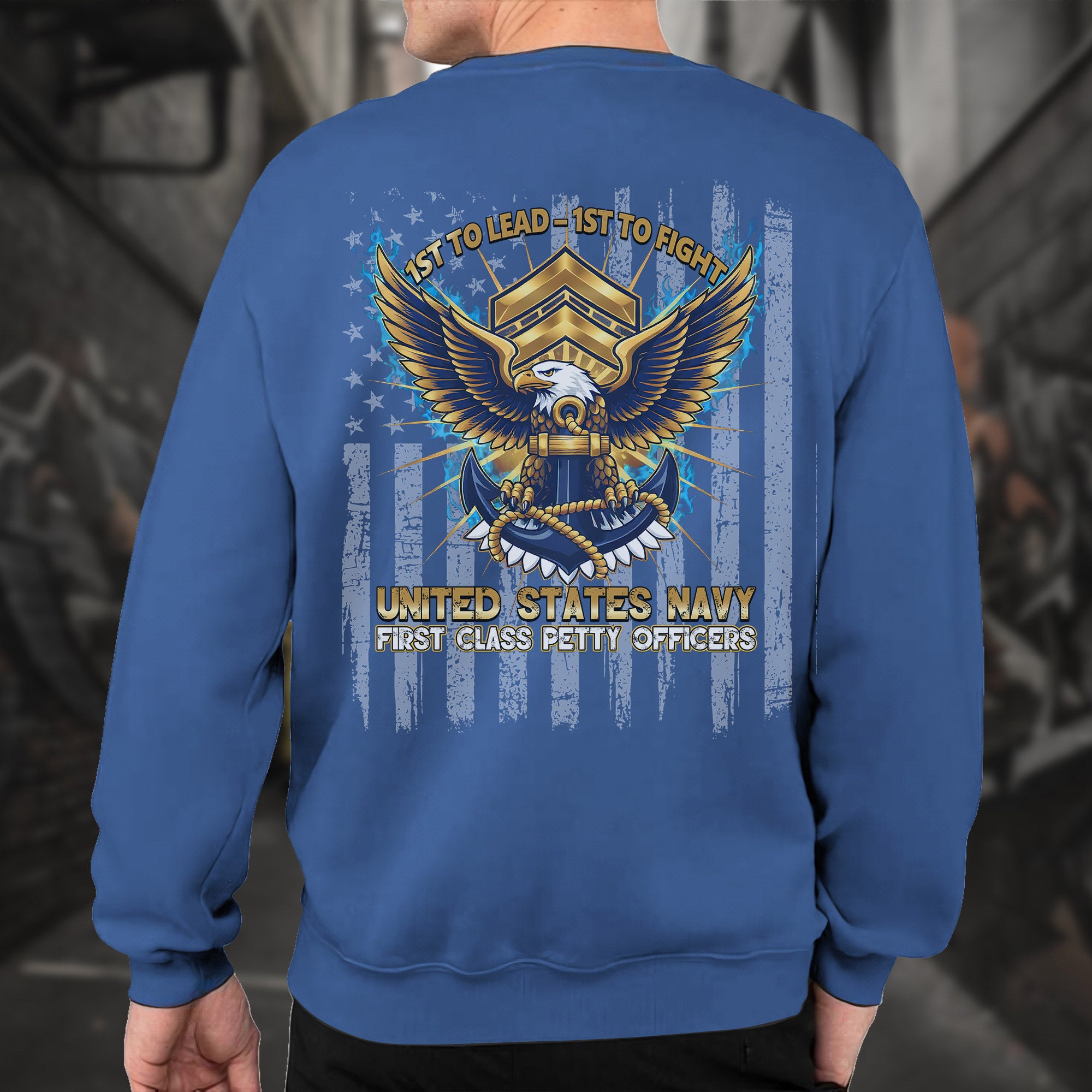 1st to Lead 1st to Fight United States Sweatshirt