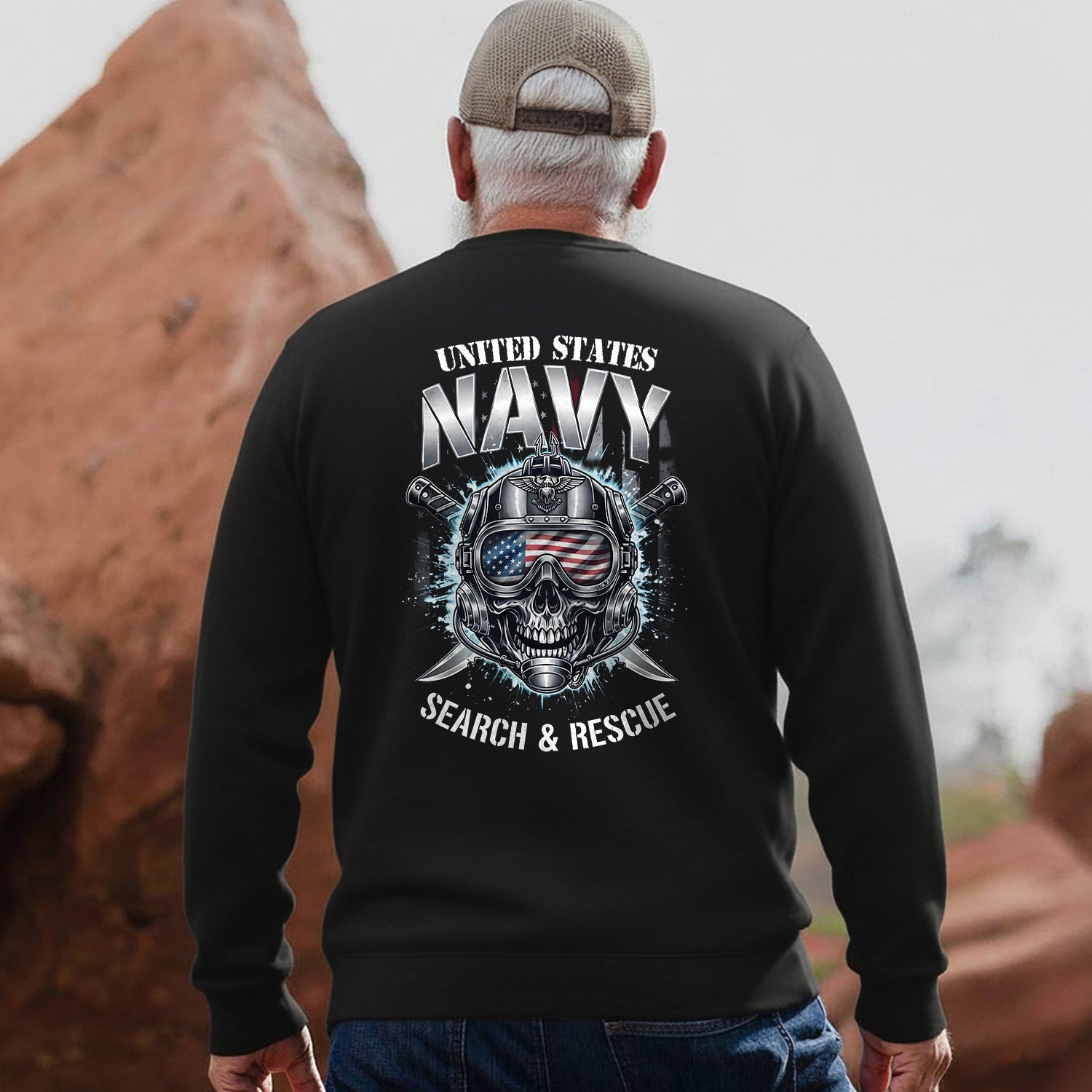 United States Navy Search and Rescue Sweatshirt