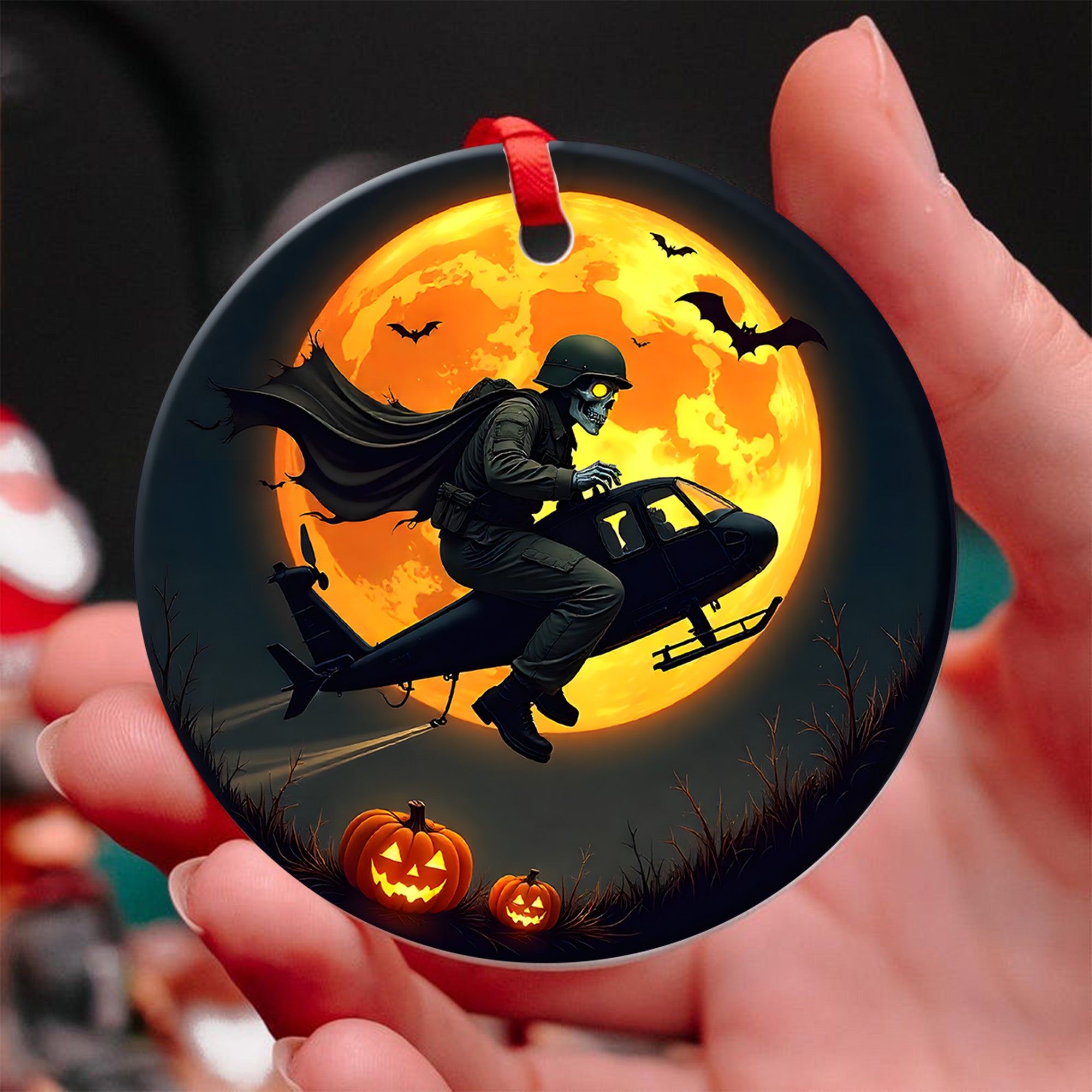 Veteran Strength Honor Service Legacy Ornament