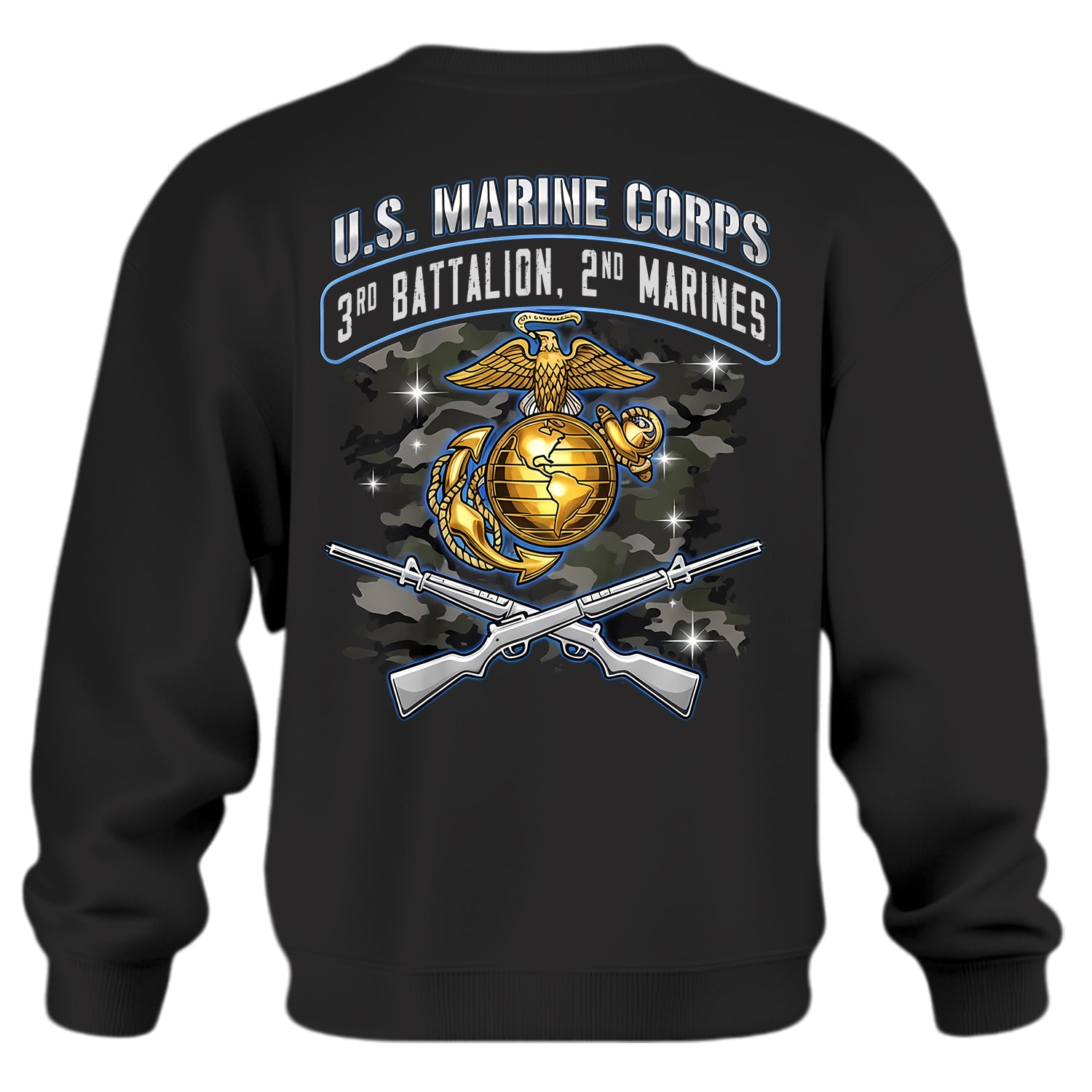 US Marine Corps 3rd Battalion 2nd Sweatshirt