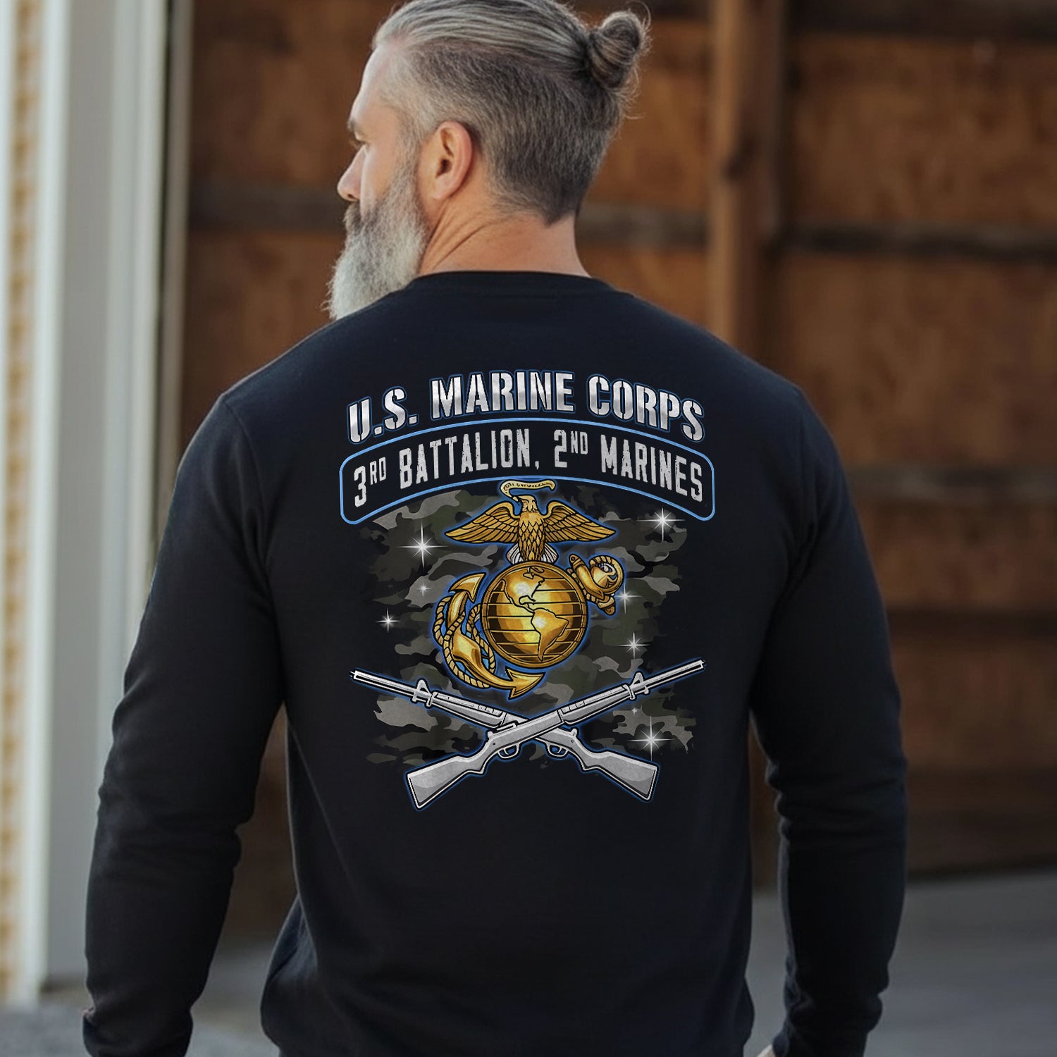 US Marine Corps 3rd Battalion 2nd Sweatshirt