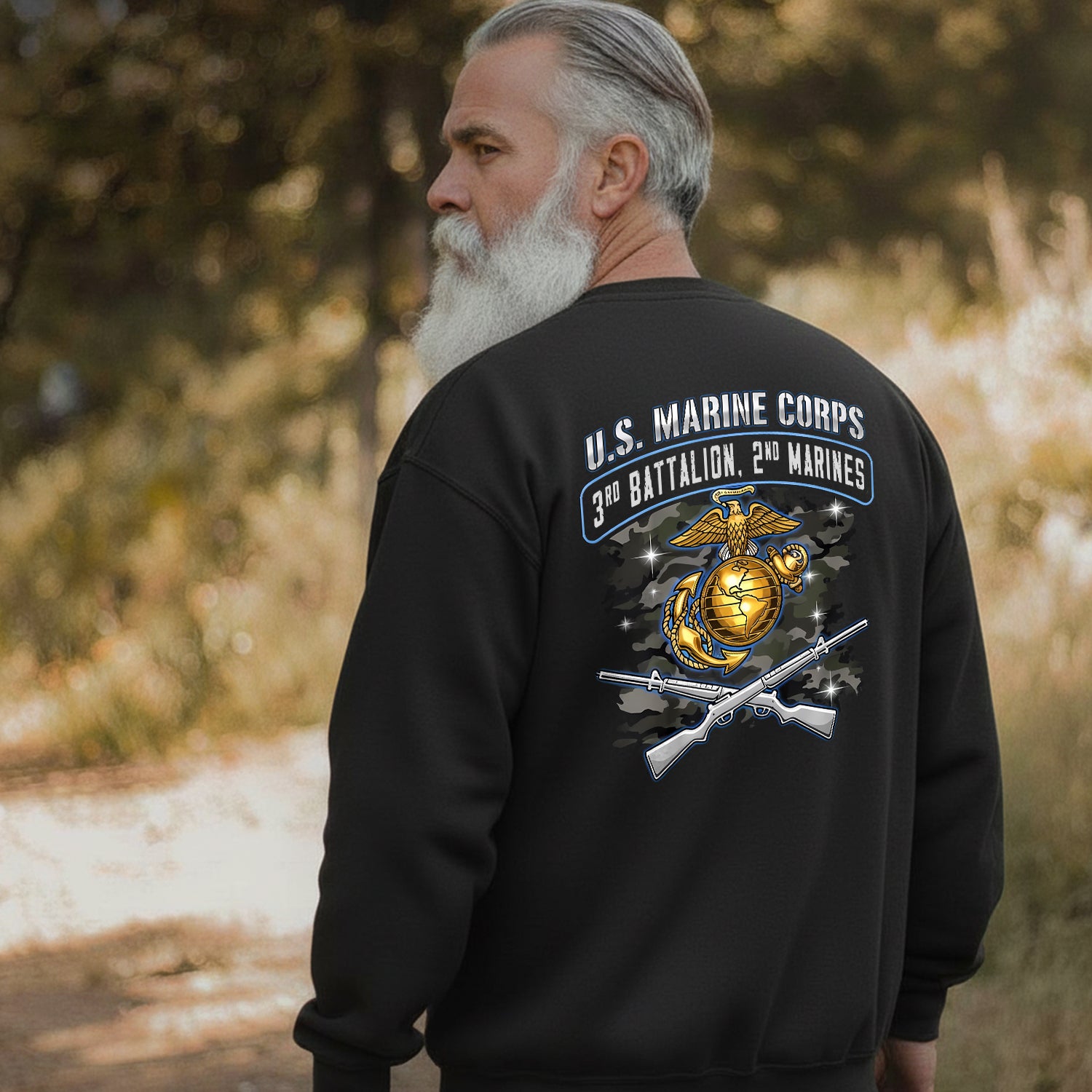 US Marine Corps 3rd Battalion 2nd Sweatshirt