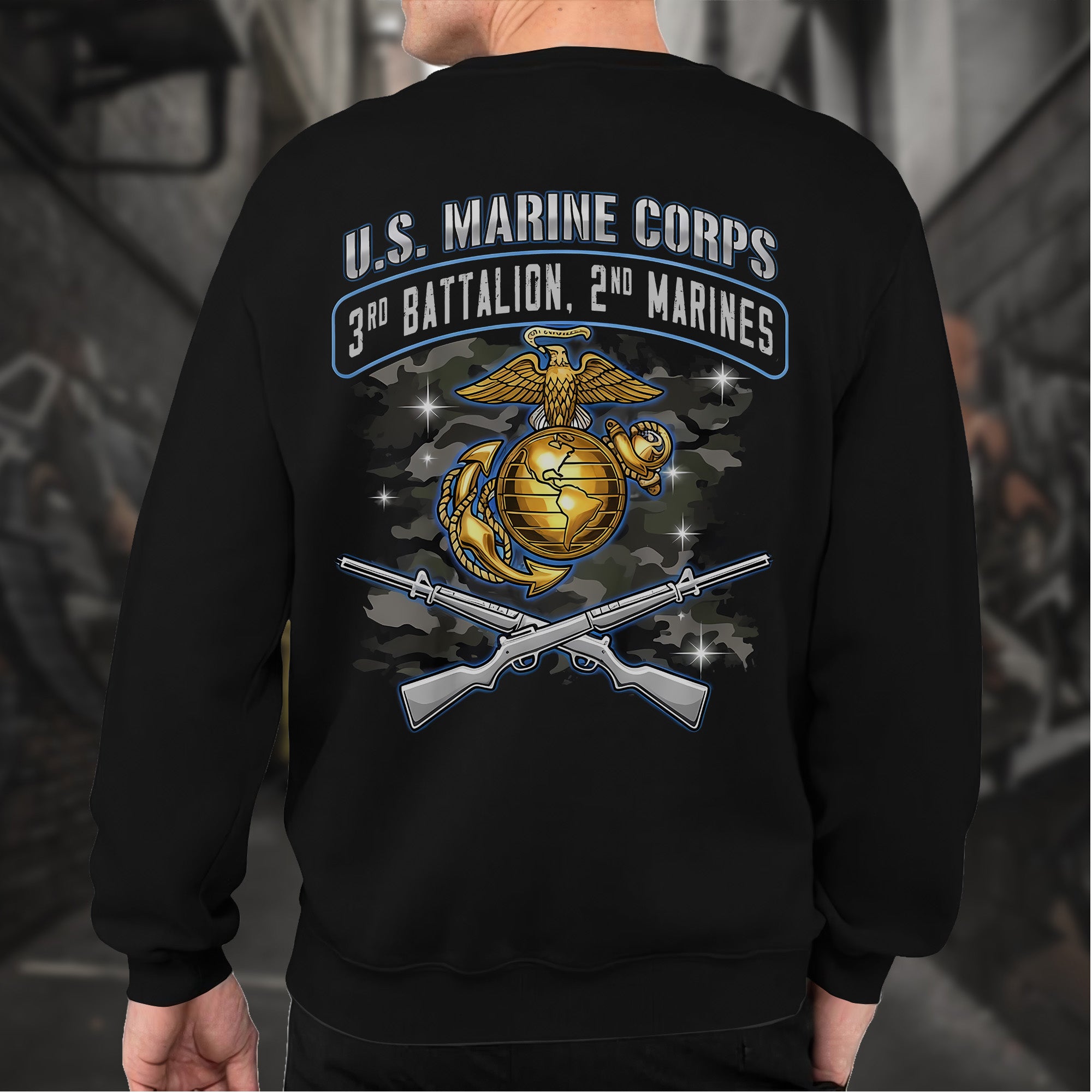 US Marine Corps 3rd Battalion 2nd Sweatshirt
