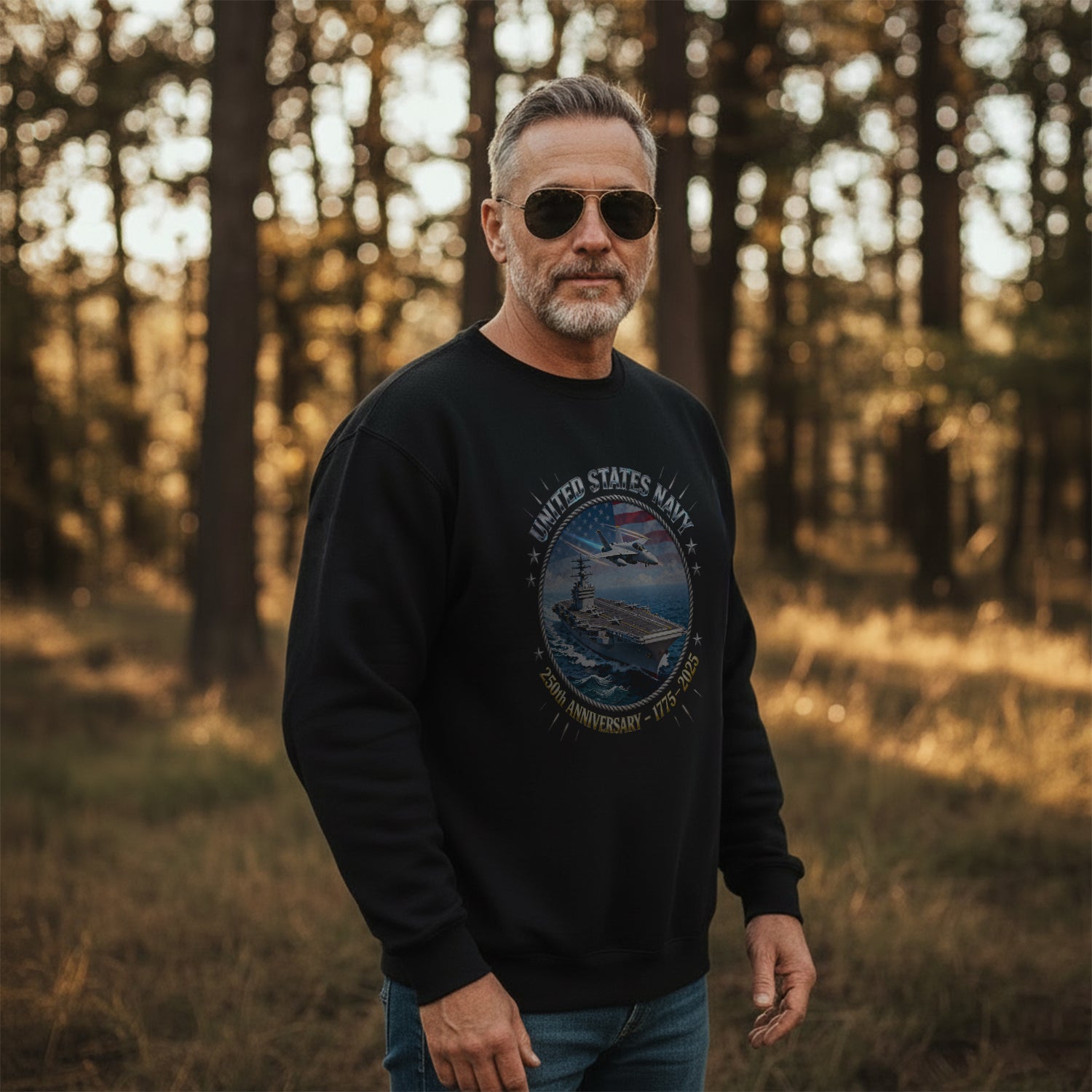 United States Navy 250th Anniversary Sweatshirt