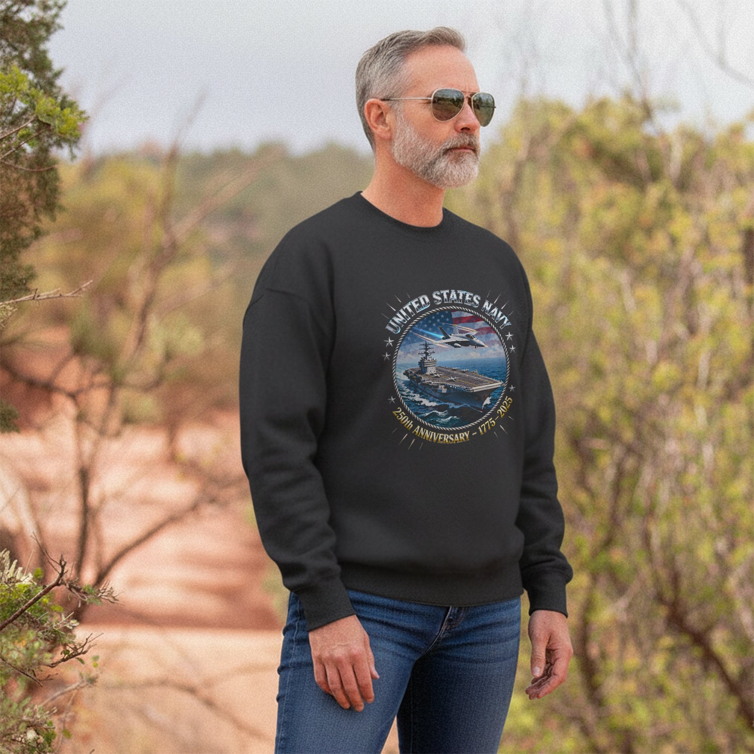United States Navy 250th Anniversary Sweatshirt