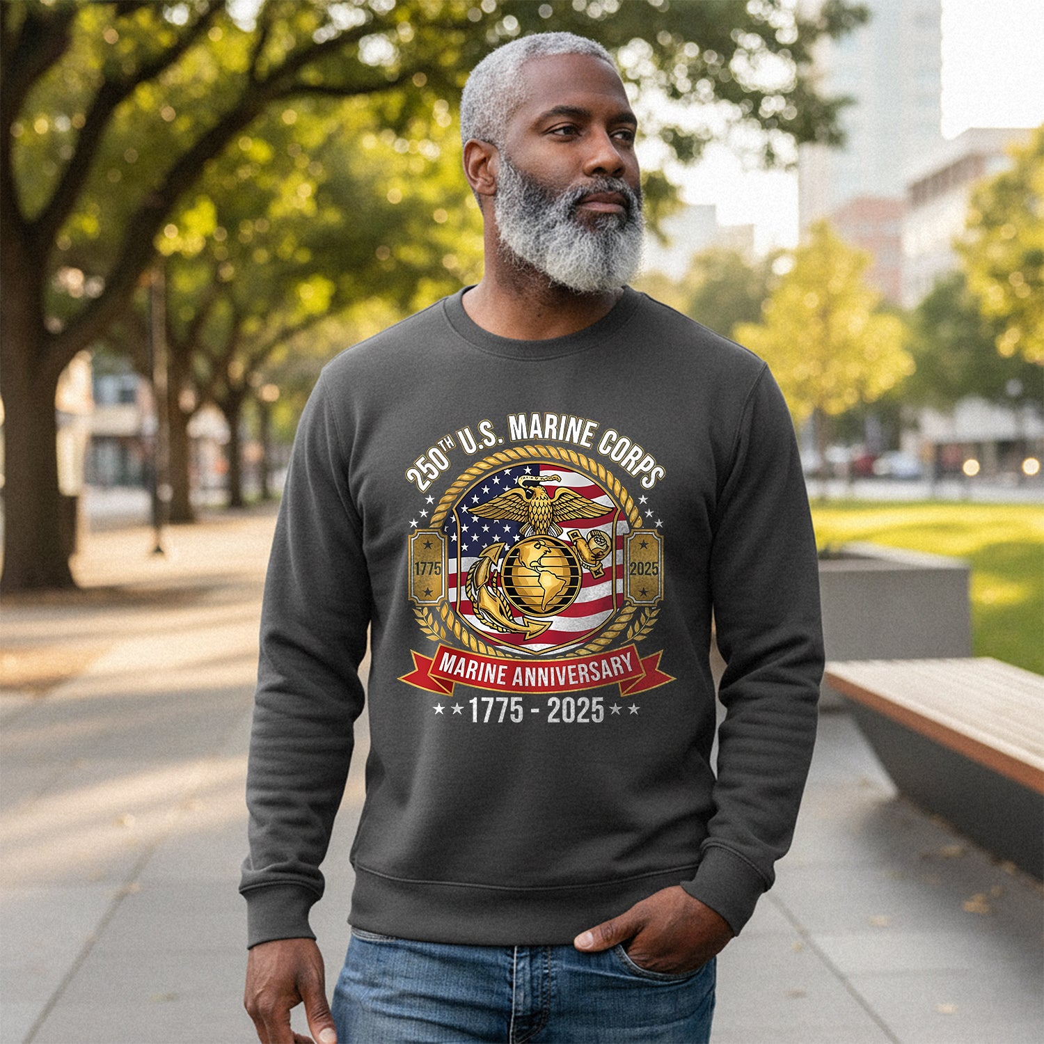 250th US Marine Corps Anniversary Sweatshirt