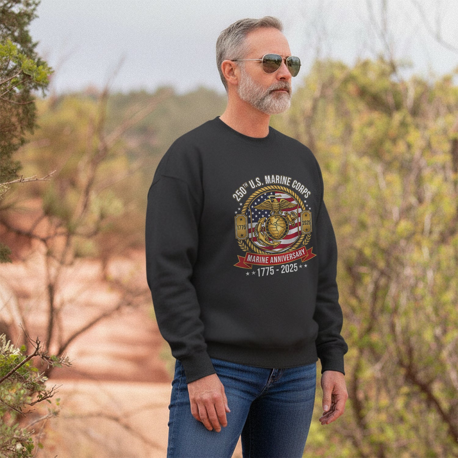 250th US Marine Corps Anniversary Sweatshirt