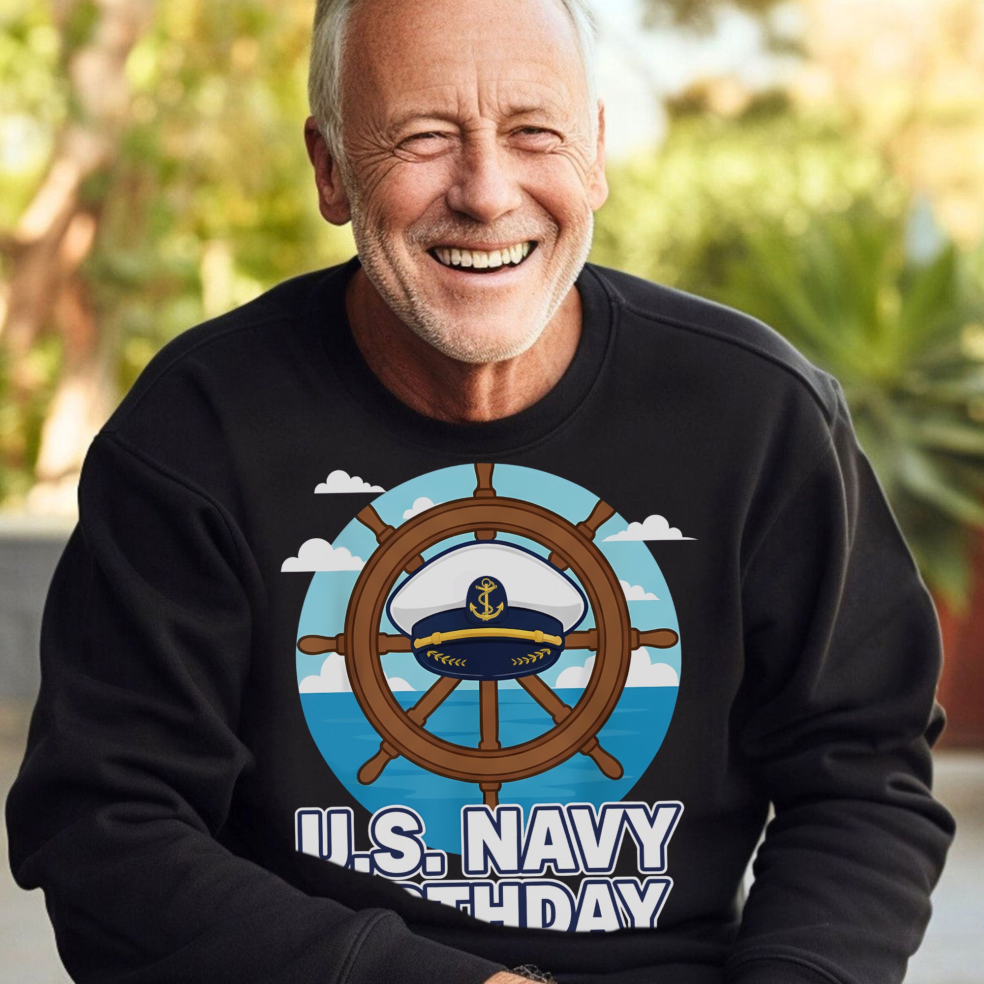US Navy Birthday Proud US Military Veteran Honor Courage Commitment Service 250 Years Strong Sweatshirt