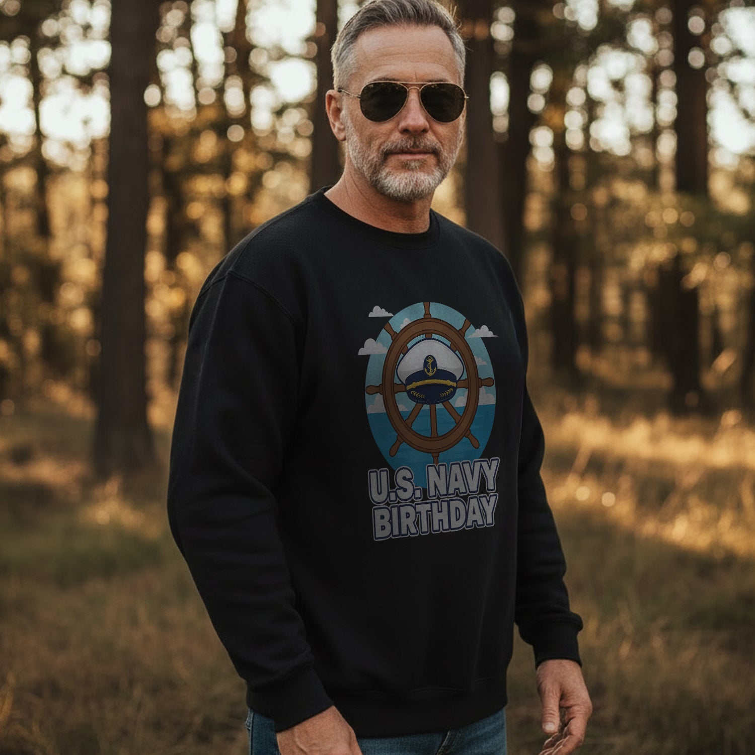 US Navy Birthday Proud US Military Sweatshirt