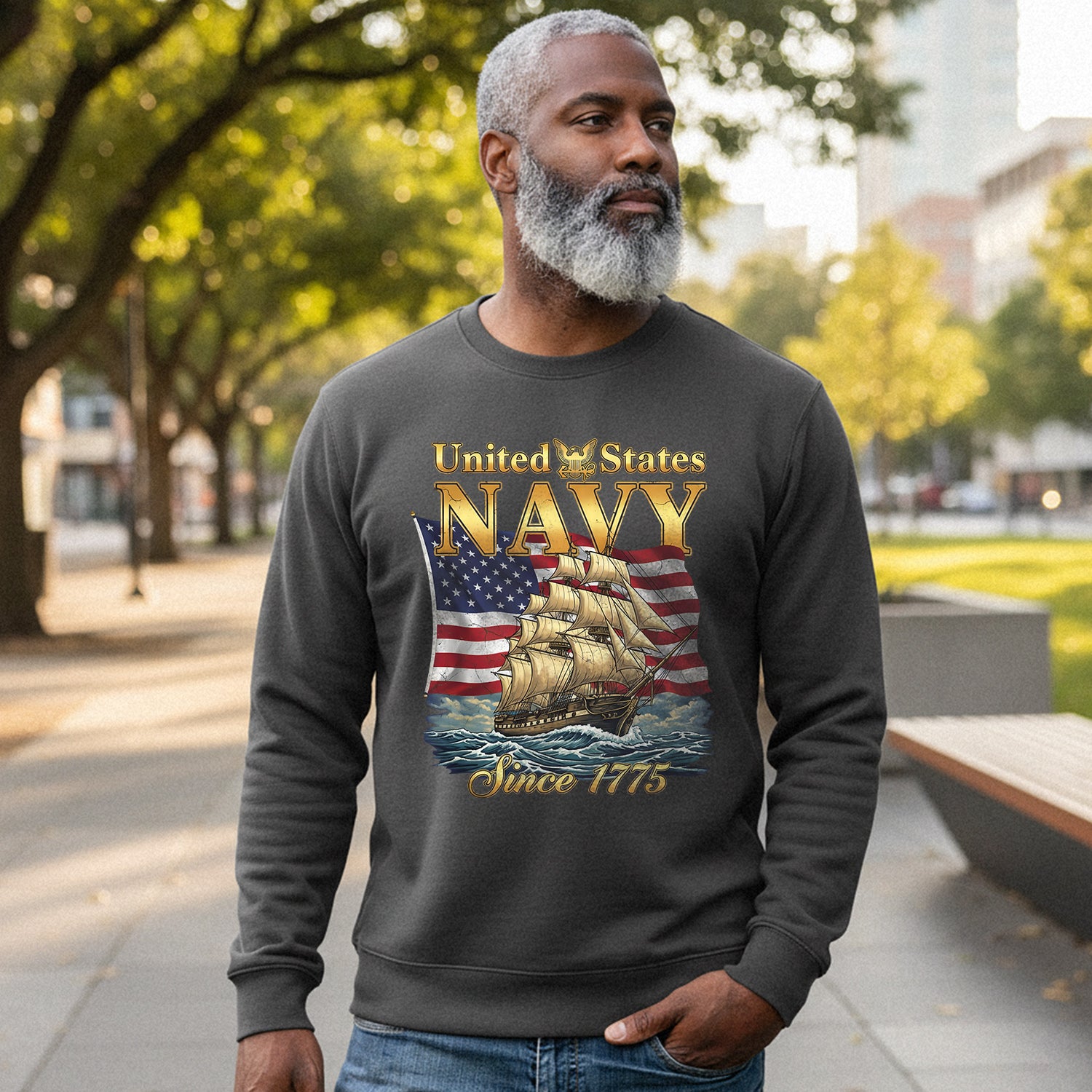 United States Navy Since 1775 Proud US Sweatshirt