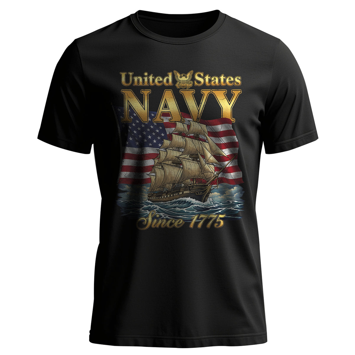 United States Navy Since 1775 Proud US T-Shirt Main image
