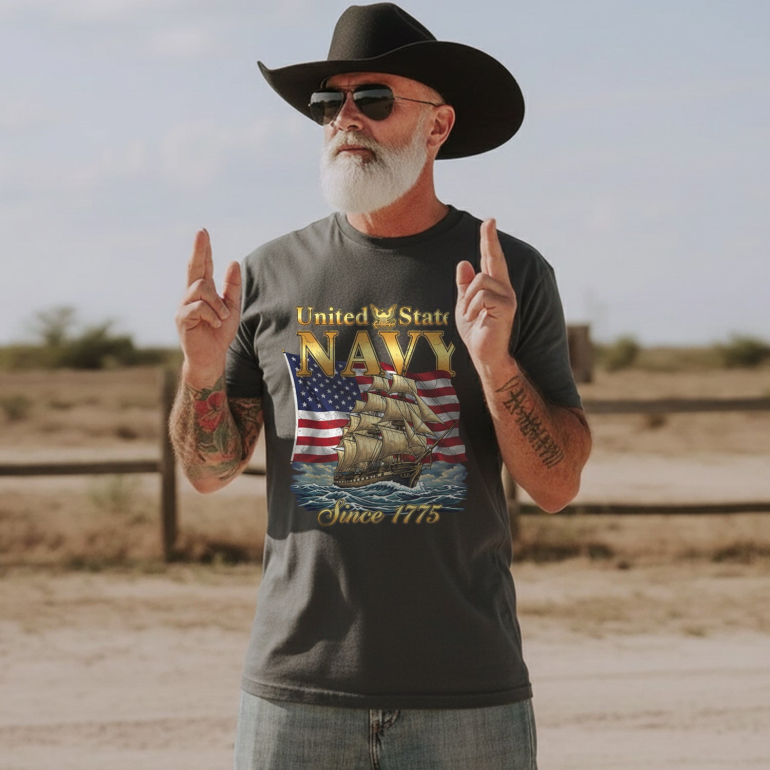 United States Navy Since 1775 Proud US T-Shirt