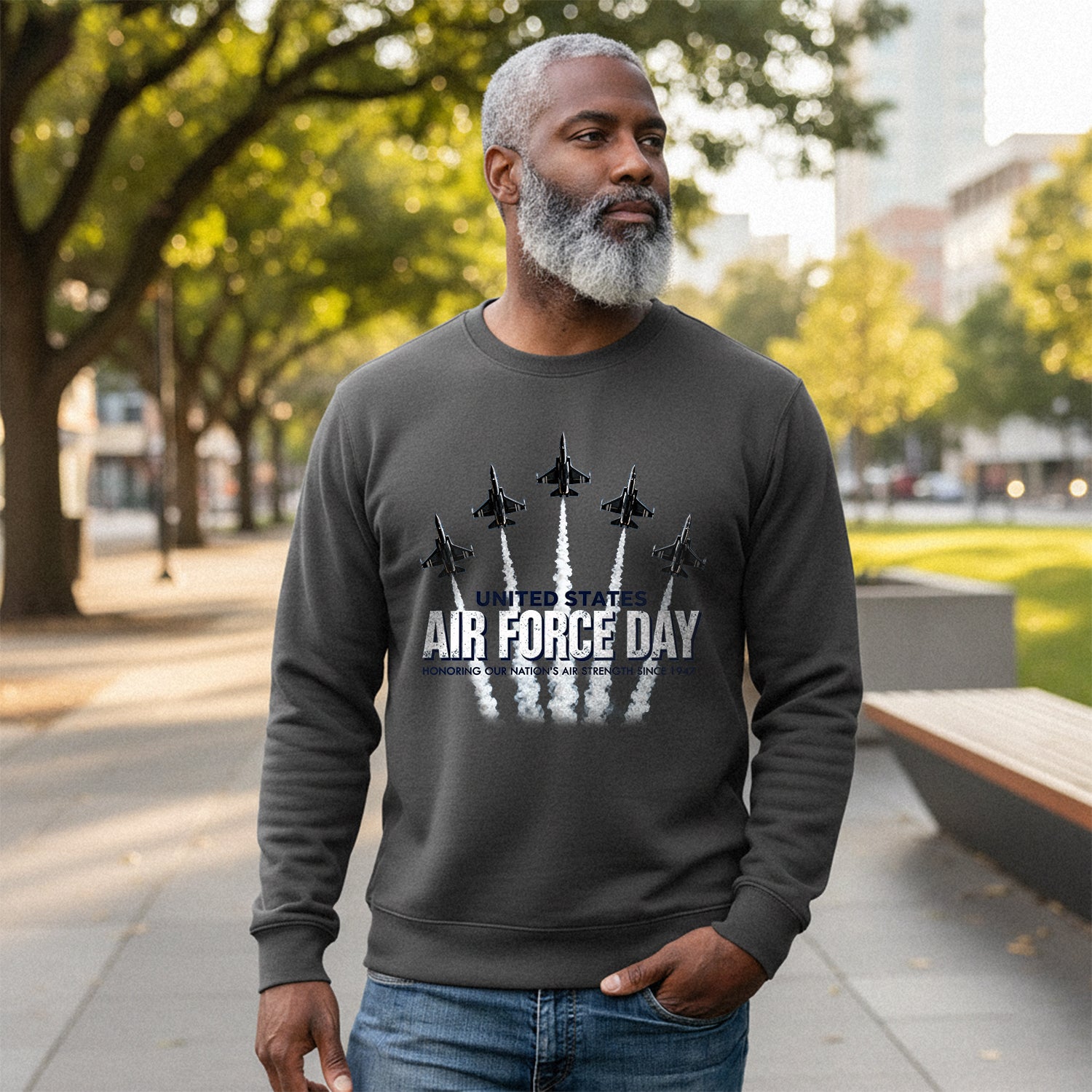 Honoring Air Force Strength Since 1947 Sweatshirt