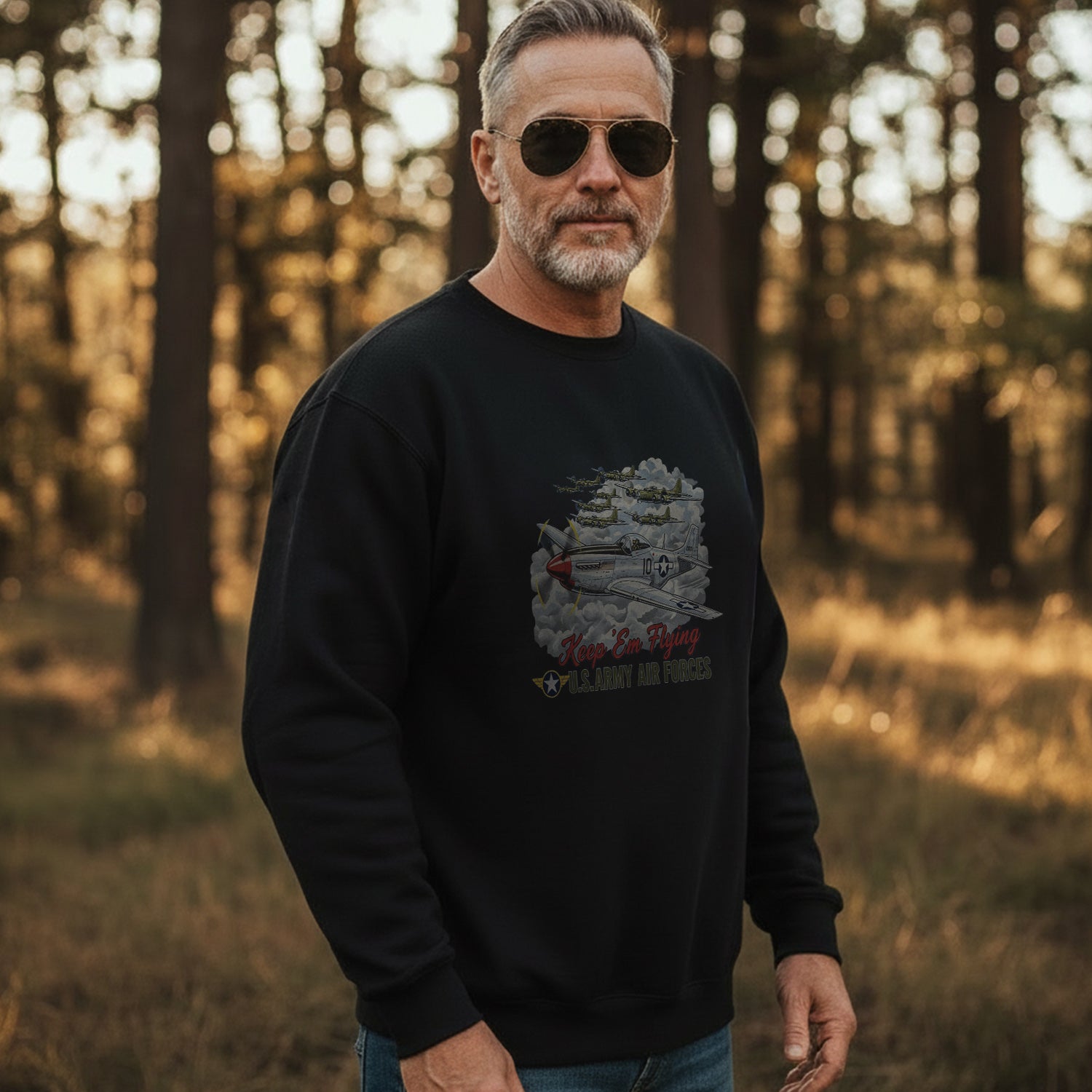 US Army Air Forces Keep ’Em Flying Sweatshirt