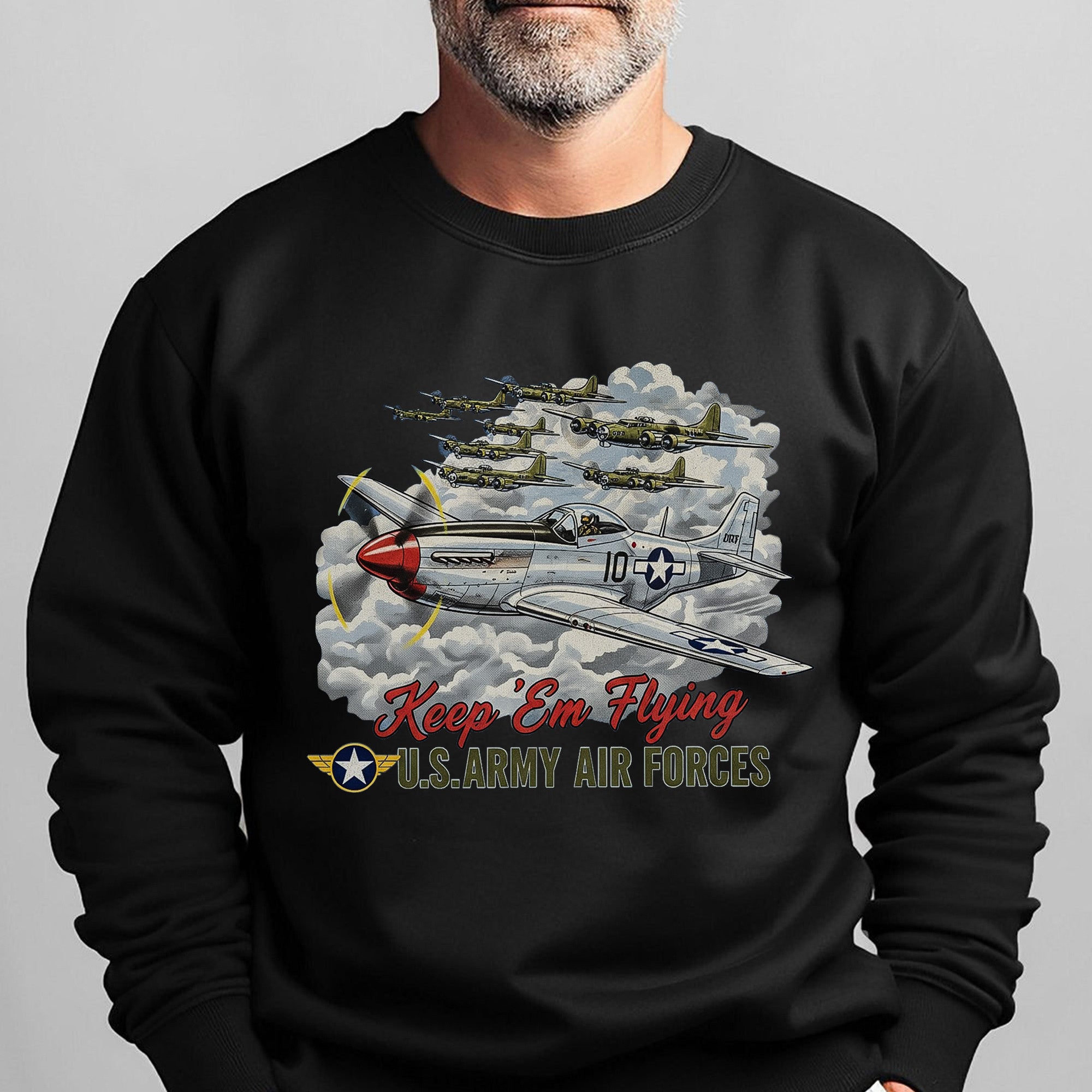 US Army Air Forces Keep ’Em Flying Sweatshirt