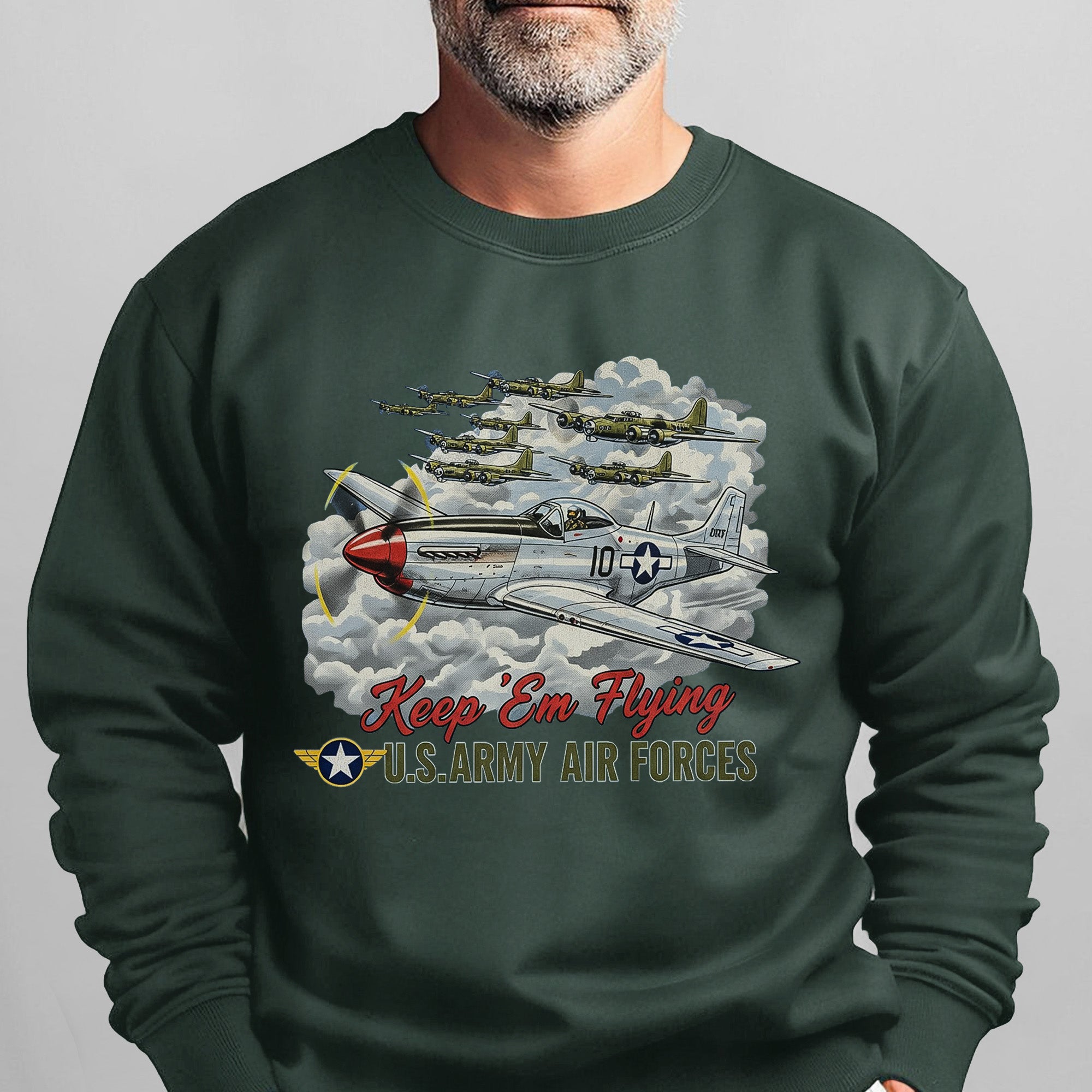 US Army Air Forces Keep ’Em Flying Sweatshirt