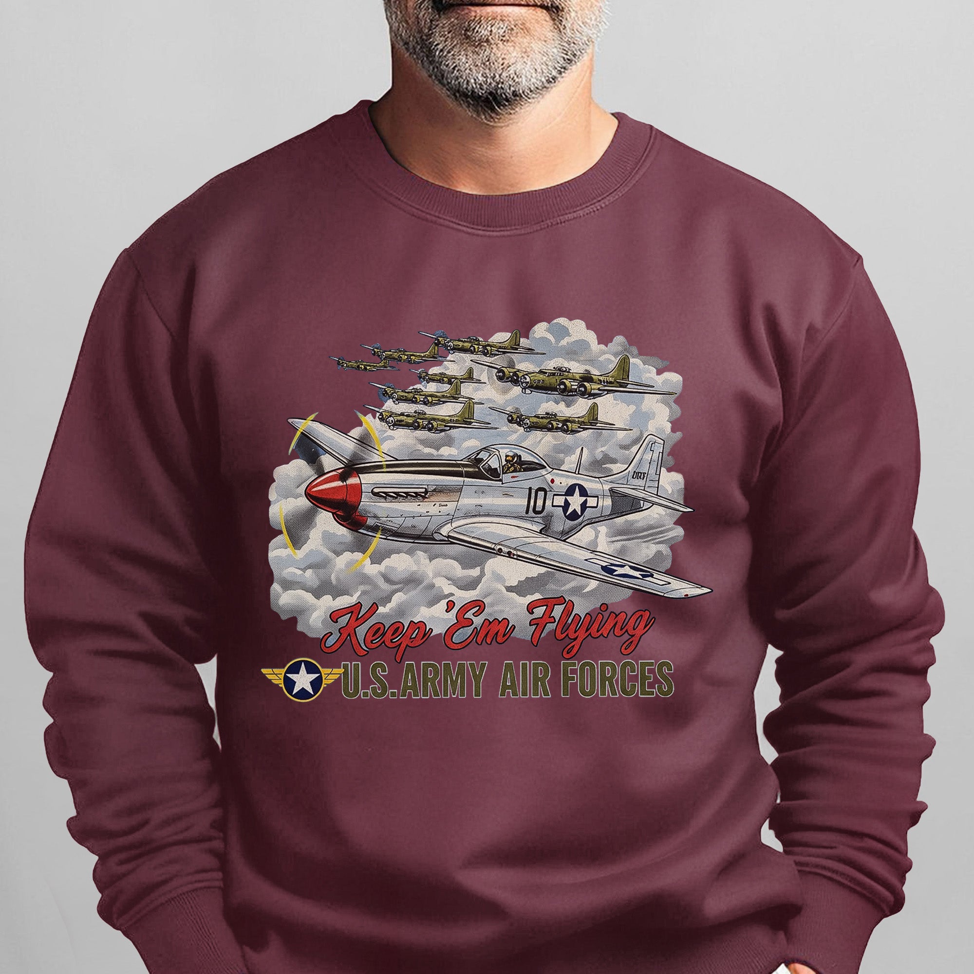 US Army Air Forces Keep ’Em Flying Sweatshirt