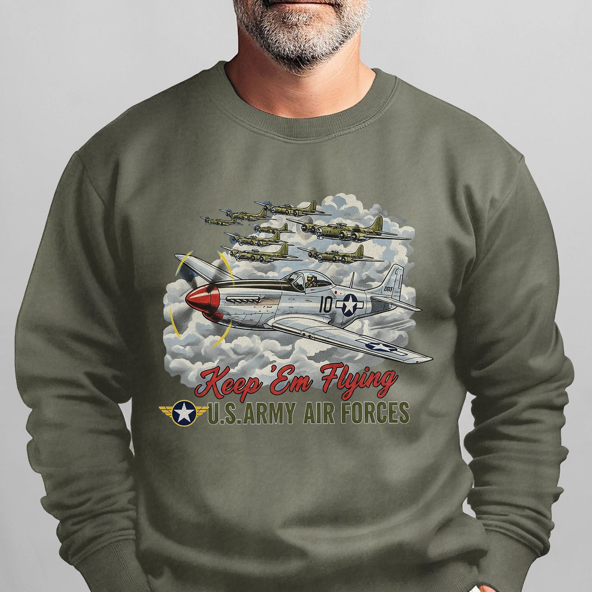 US Army Air Forces Keep ’Em Flying Sweatshirt