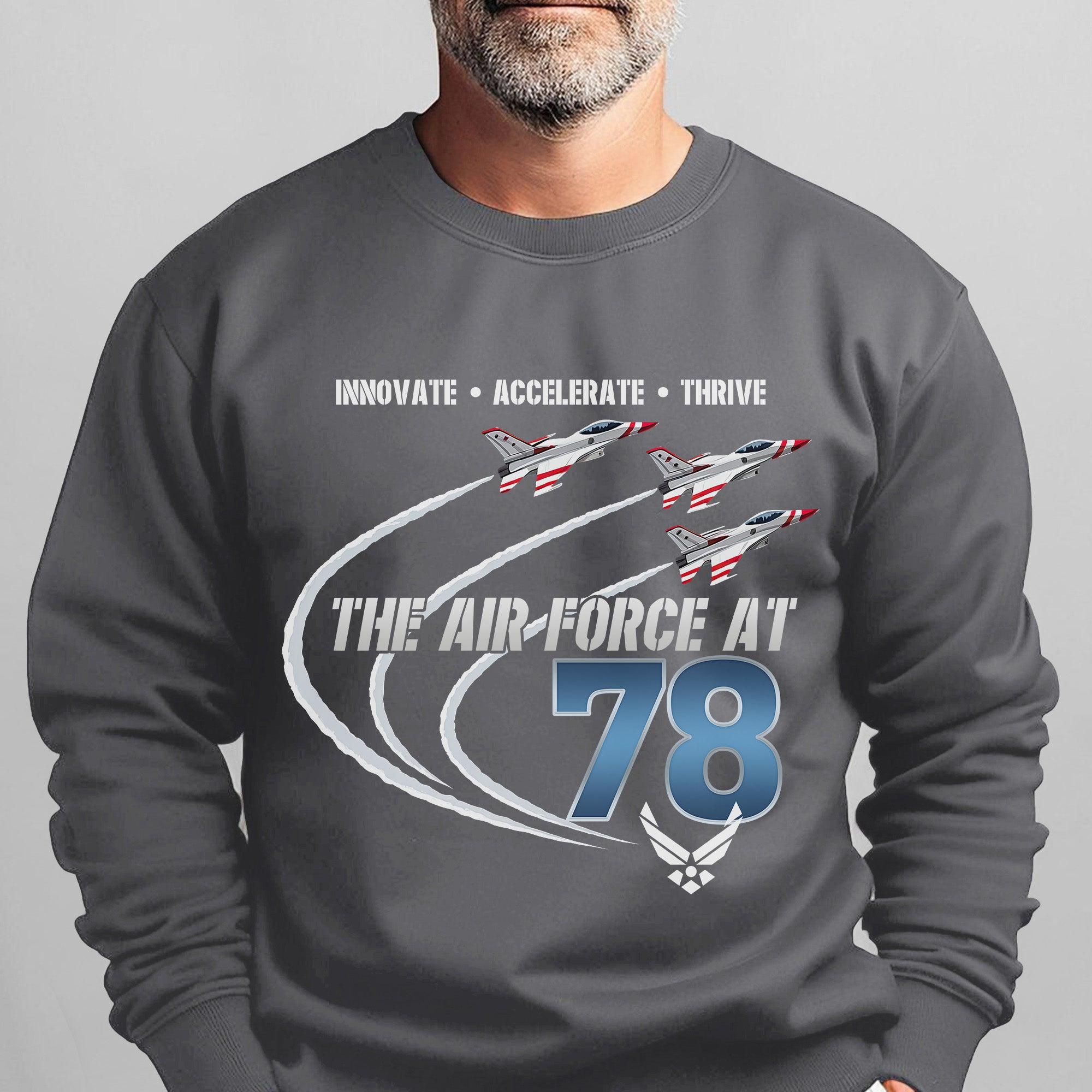 Air Force at 78 Innovate Accelerate Sweatshirt