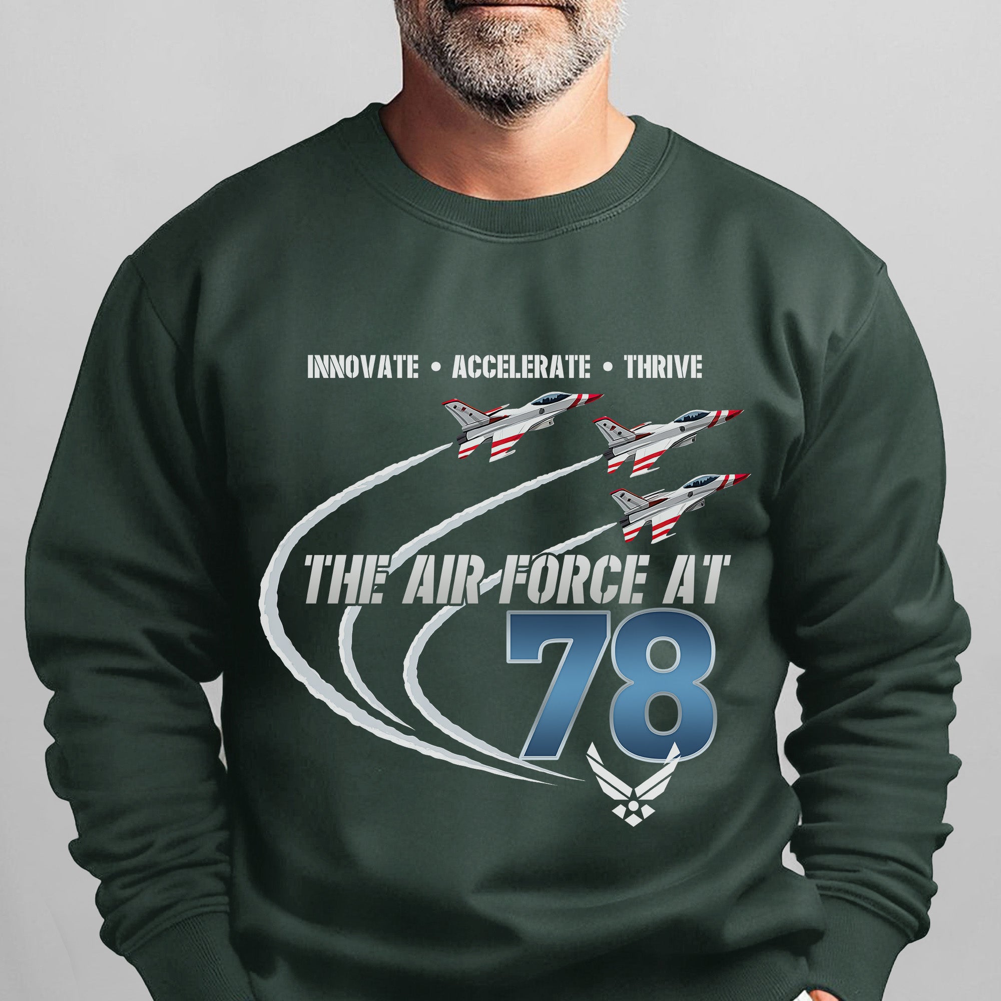 Air Force at 78 Innovate Accelerate Sweatshirt